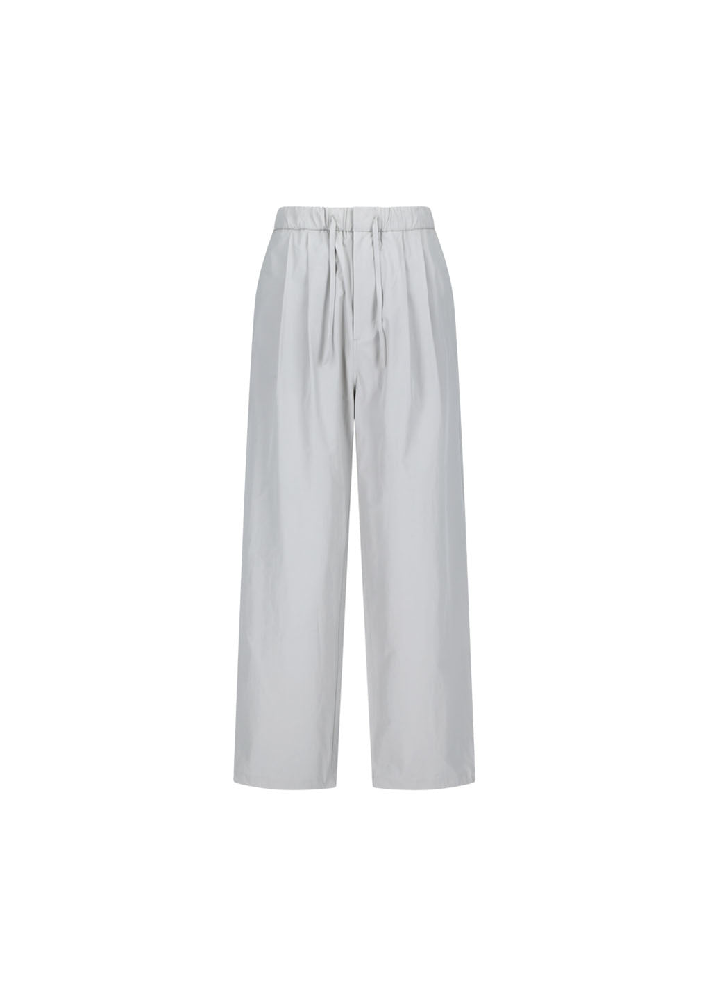drawstring pants, grey