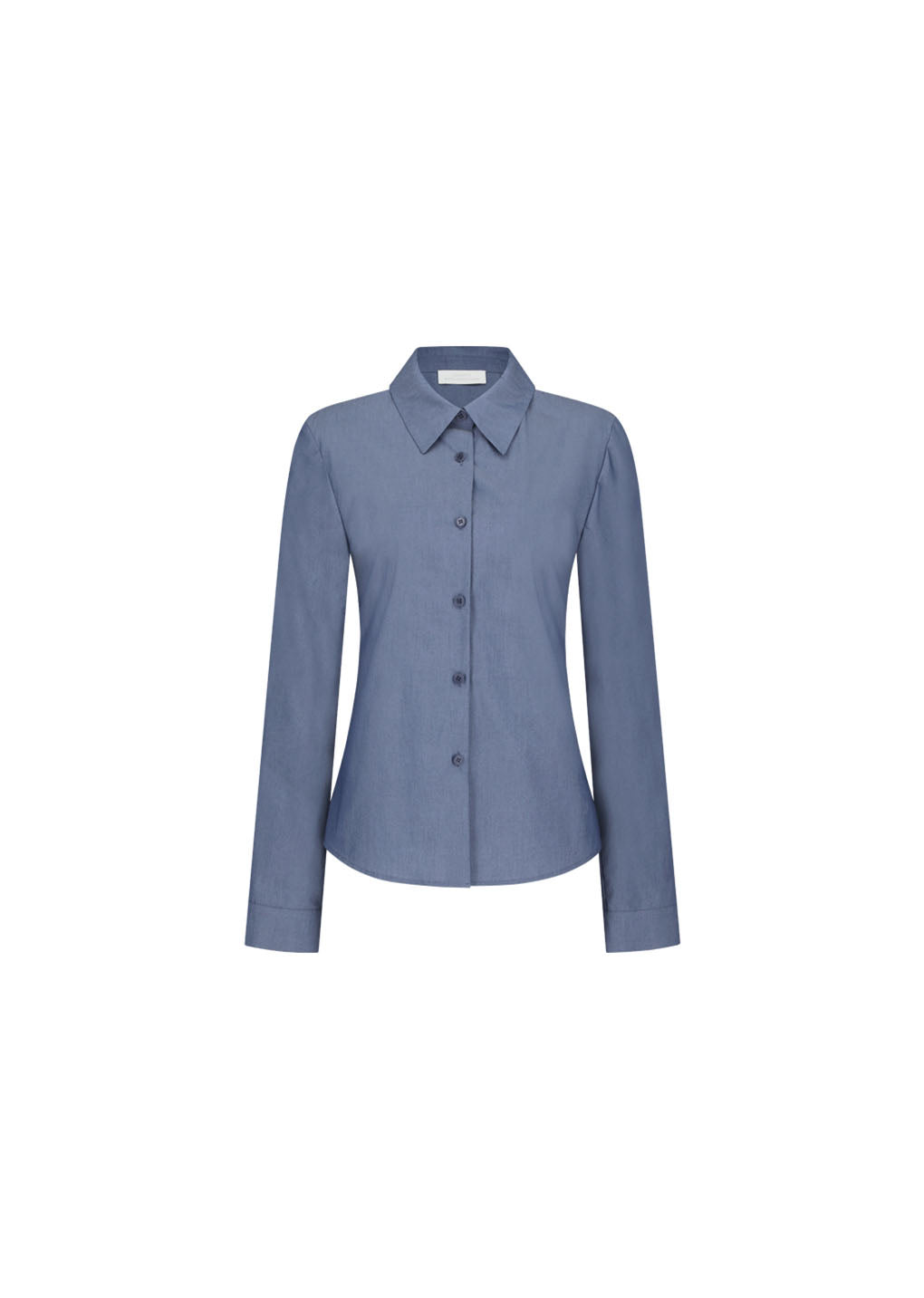 slim shirt, indigo