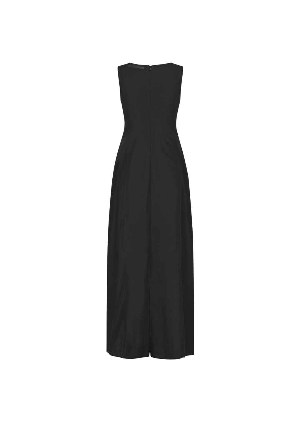 pintuck dress, black