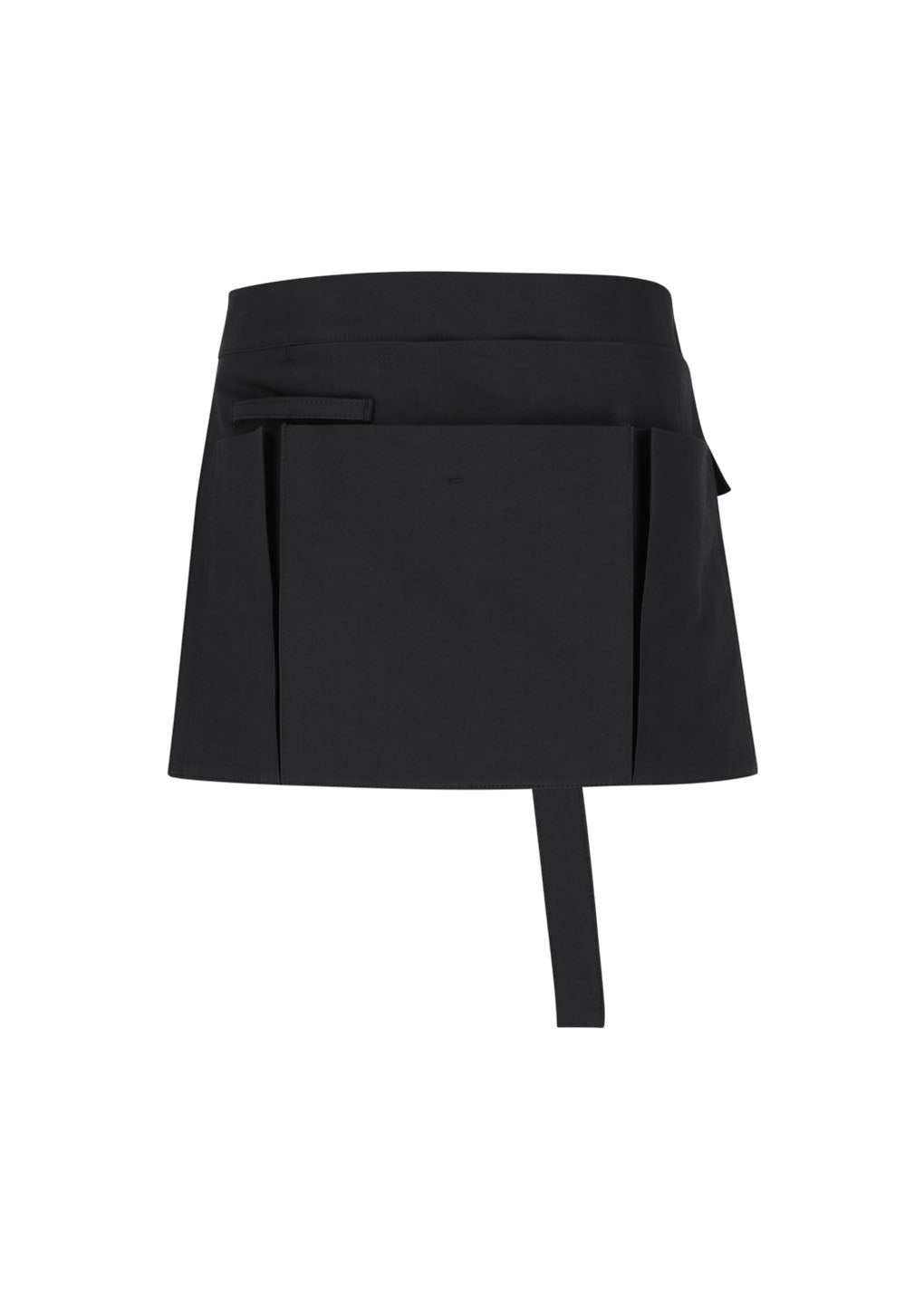 pocket apron, charcoal