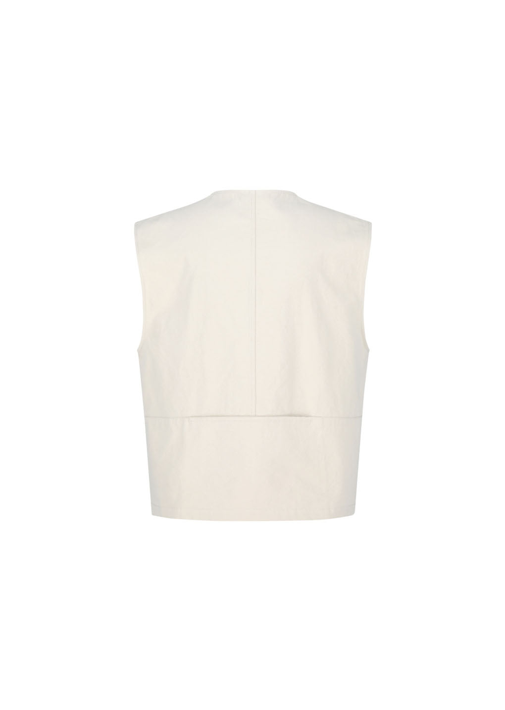 pocket vest, beige