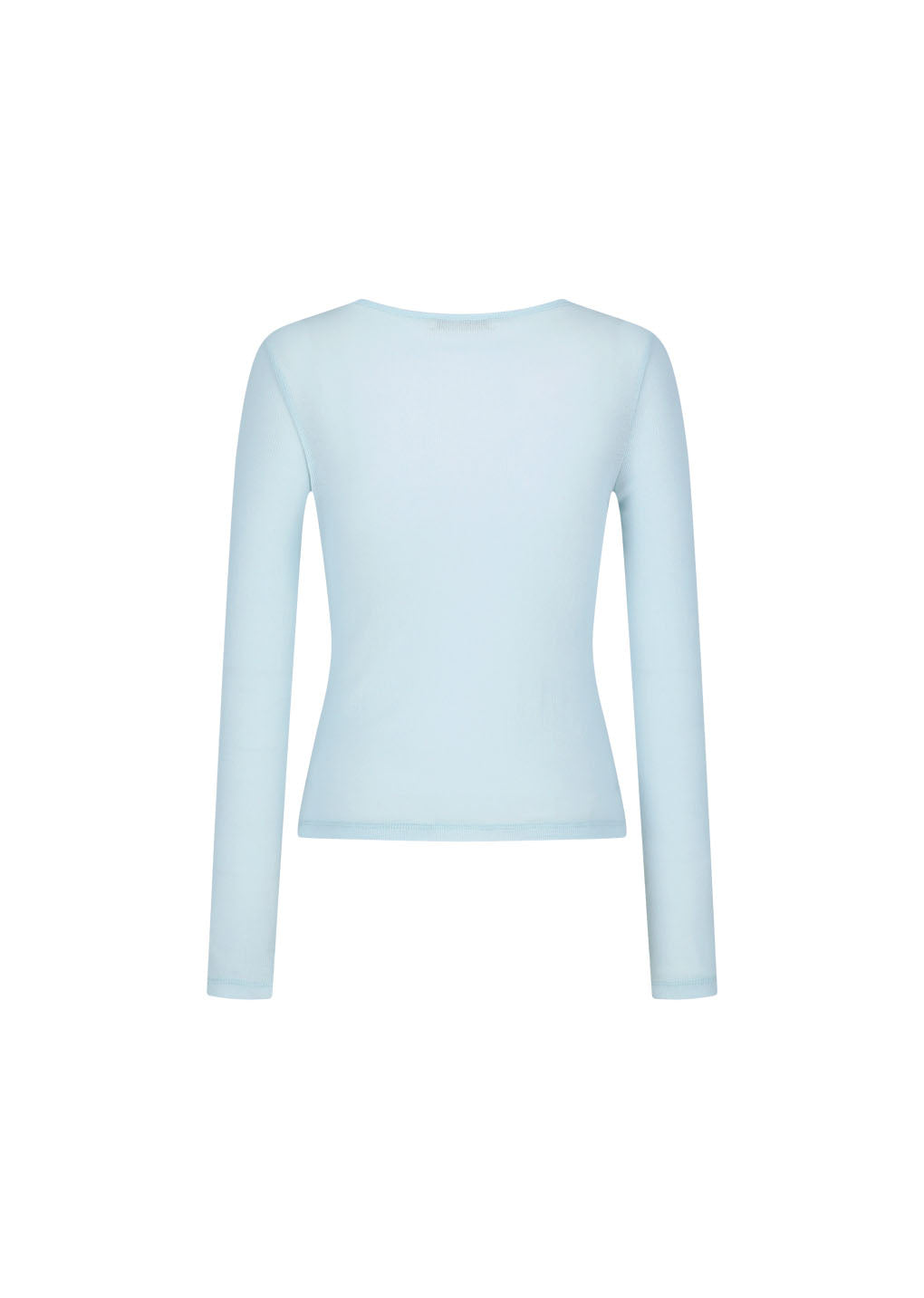 round t-shirt, light blue