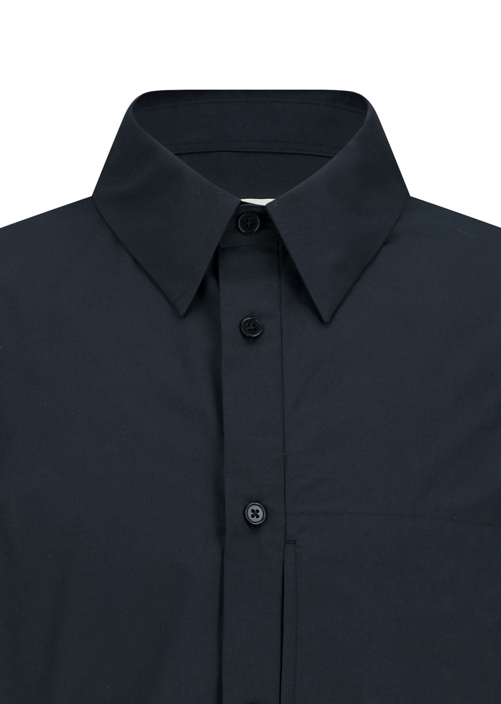basic pocket shirt, navy