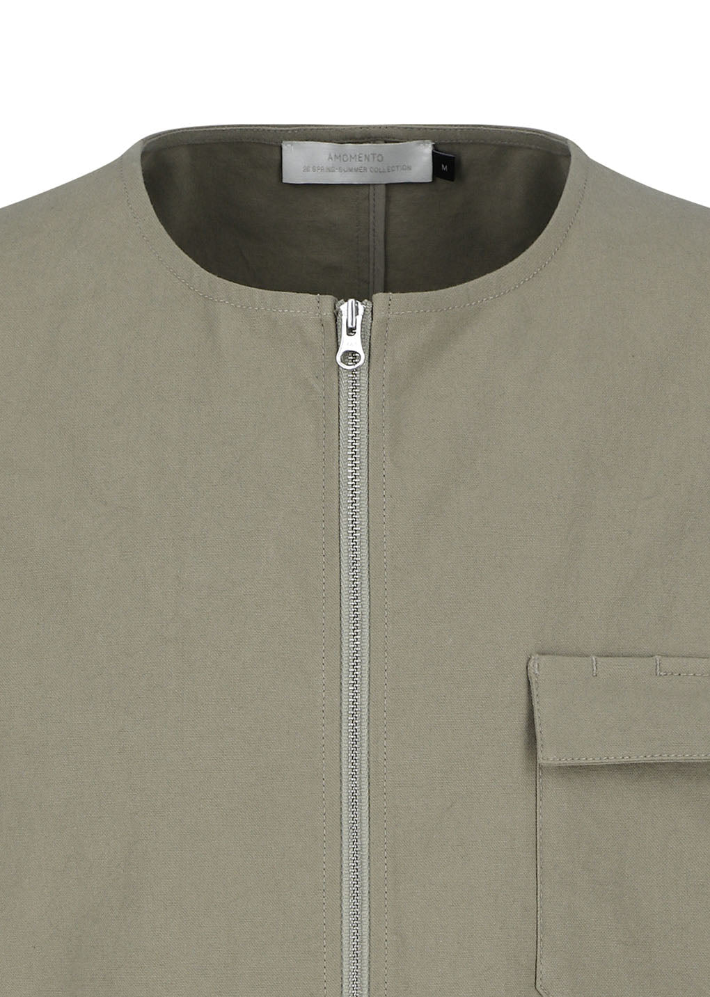 pocket vest, khaki