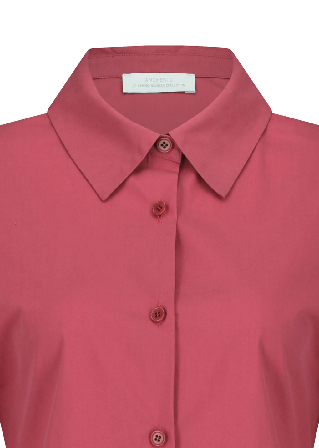 slim shirt, red