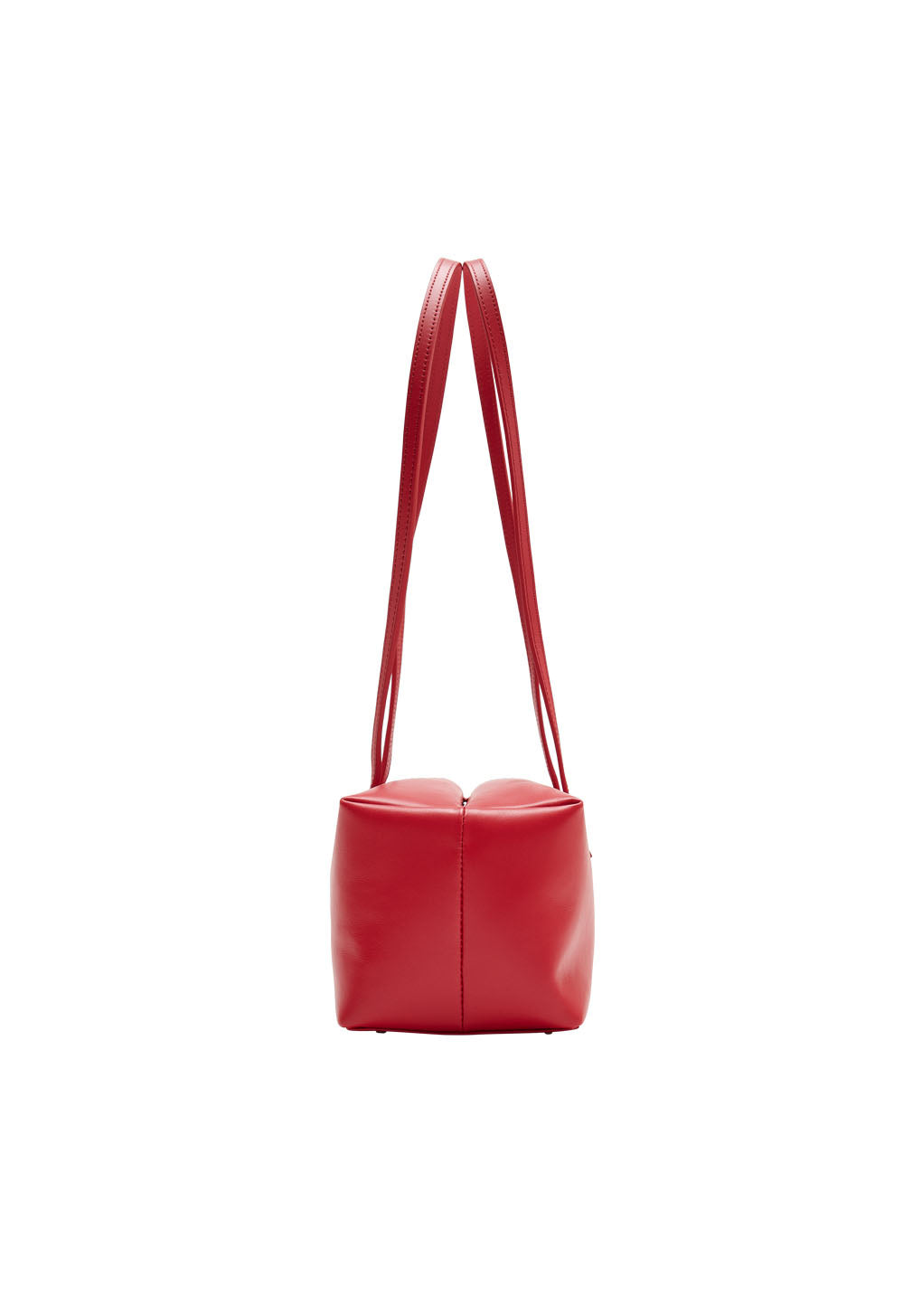 small cubo bag, red