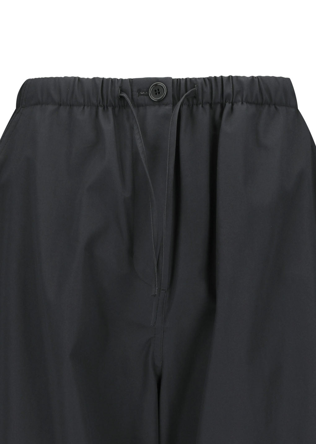 women's drawstring capri pants, charcoal