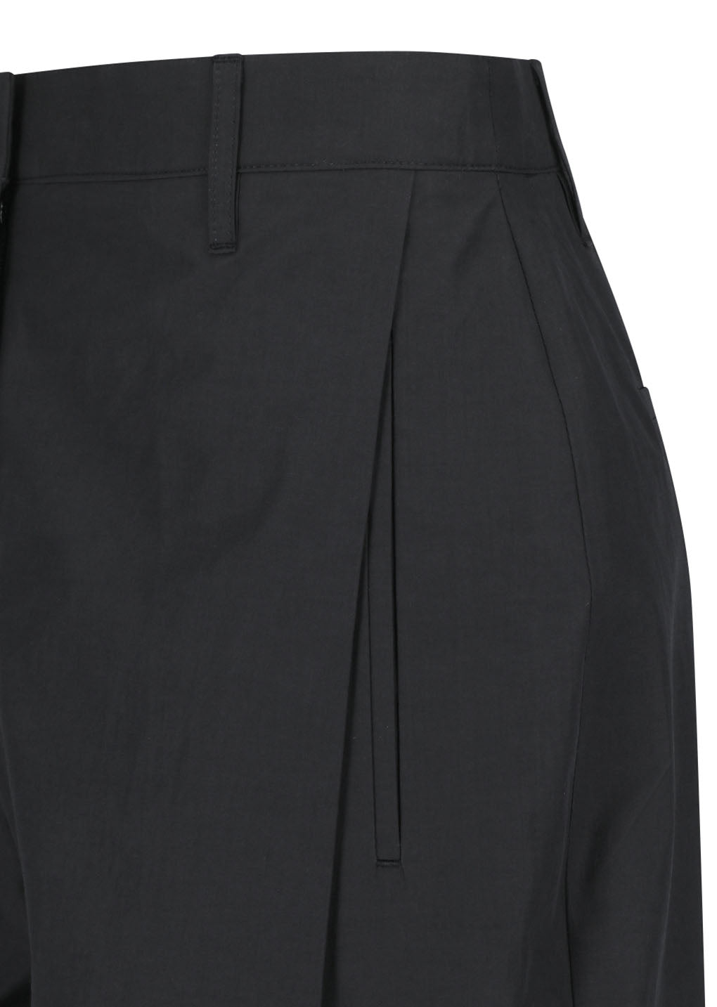 button garconne pants, black
