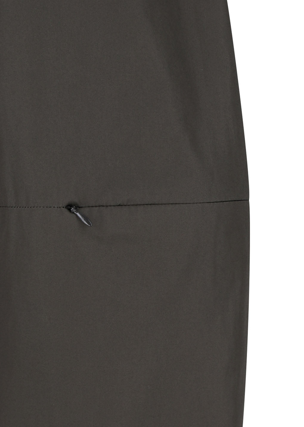 curved zip pants, khaki
