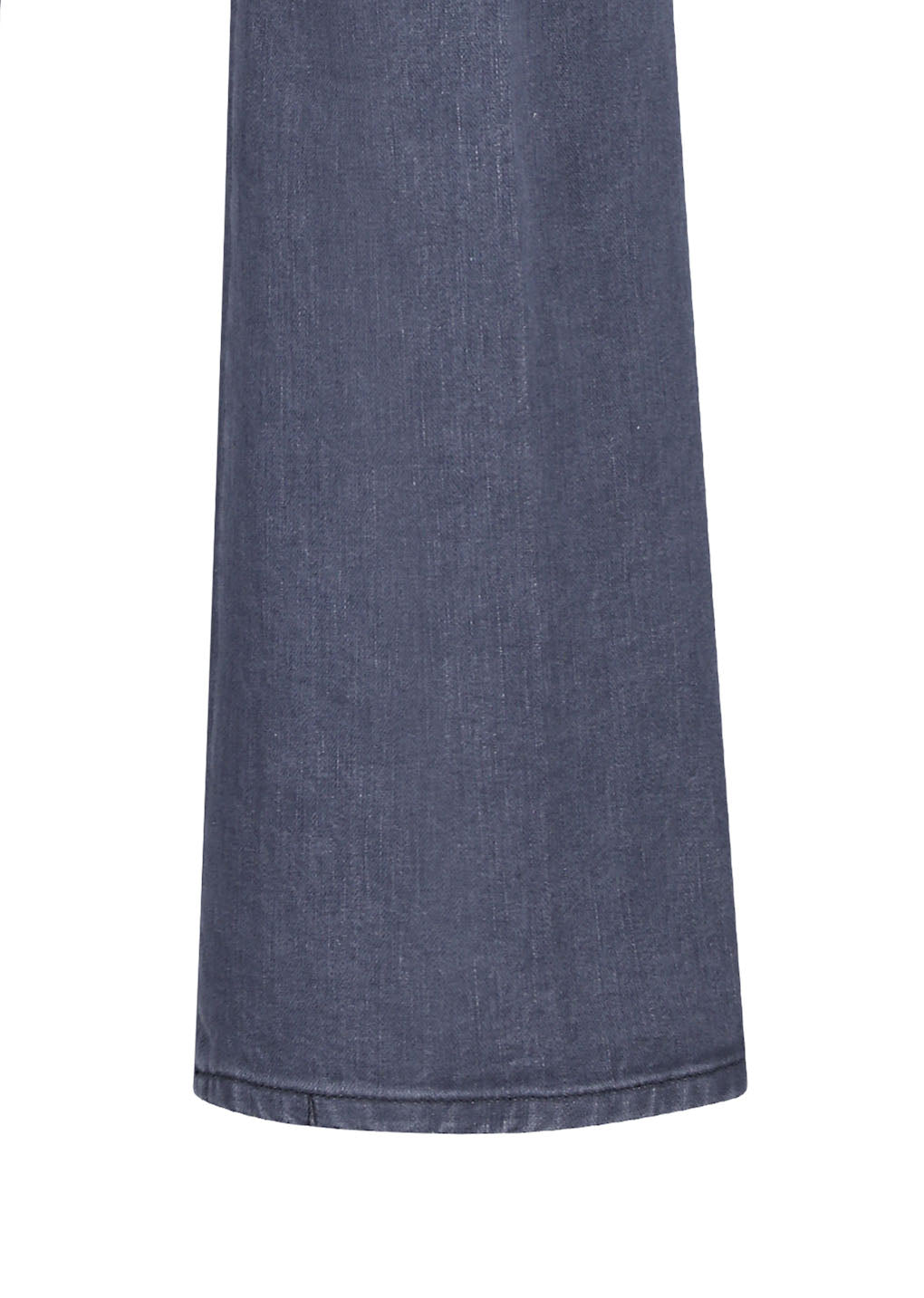 flared denim, blue