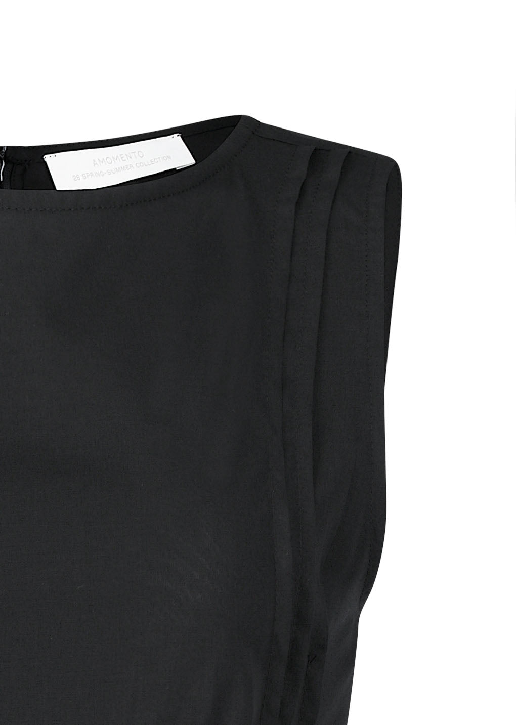 amomento black dress AMOMENTO Black Silky Knit Maxi Dress AMOMENTO