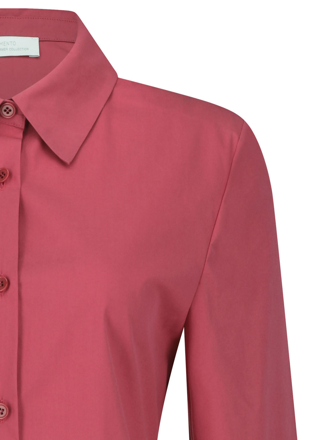 slim shirt, red