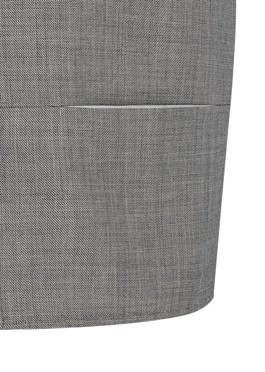 square vest, grey beige