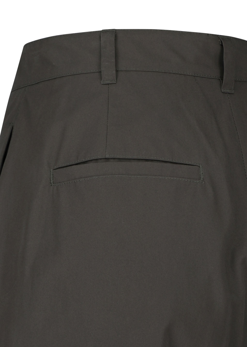 curved zip pants, khaki