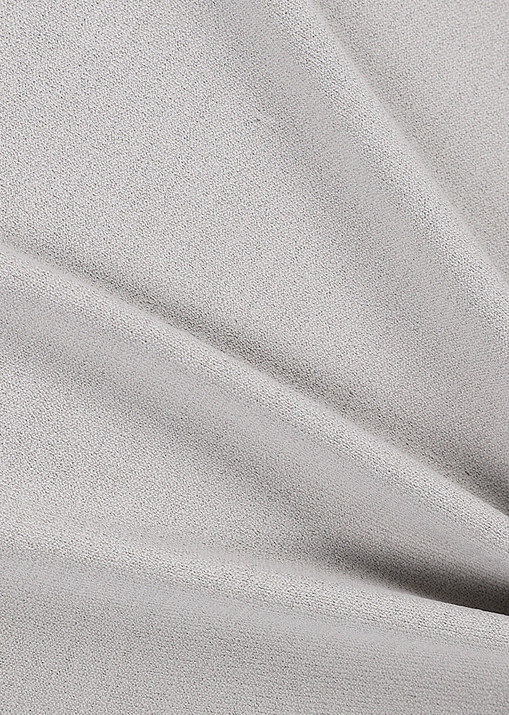 half zip-up knit, grey beige