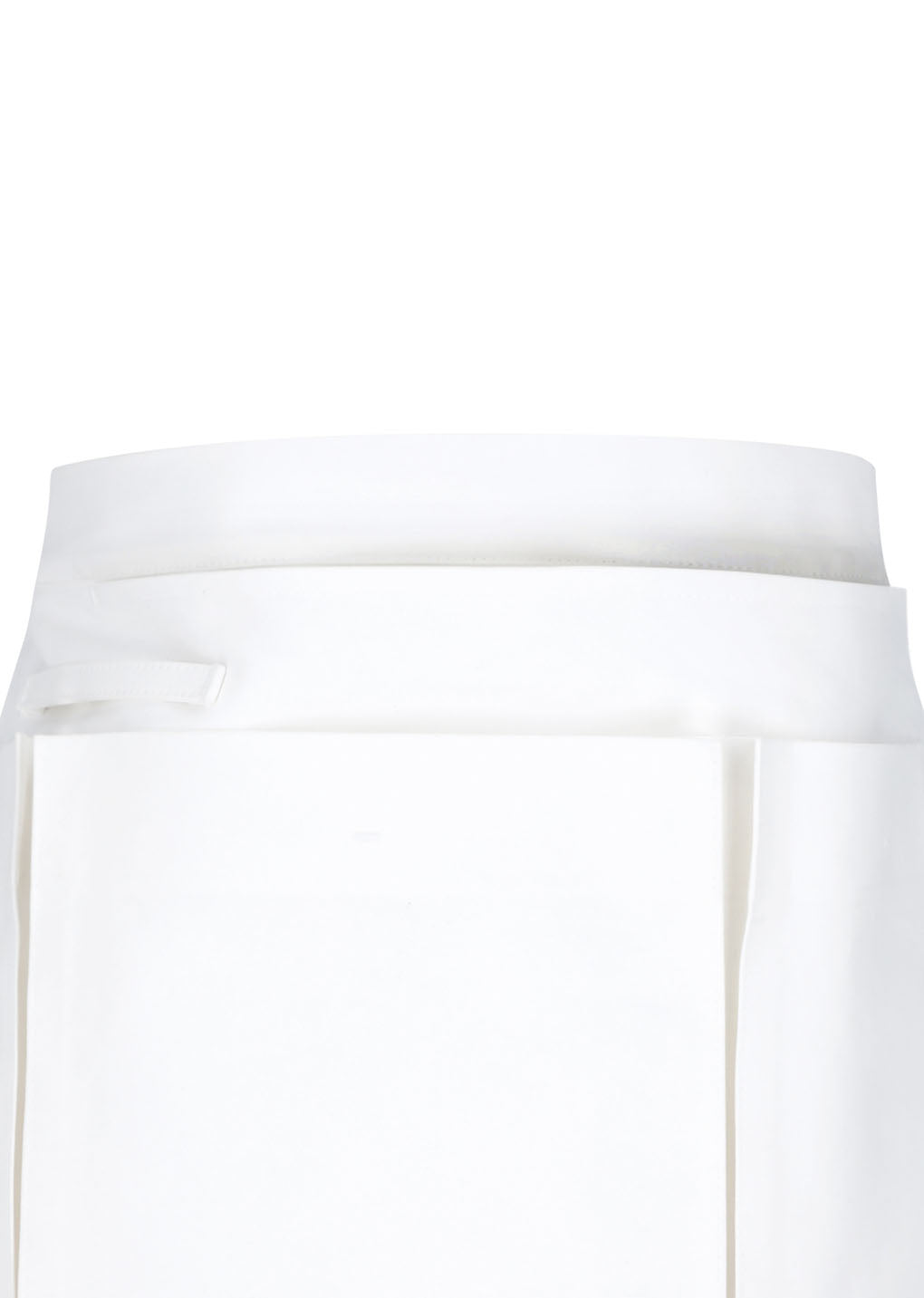 pocket apron, white