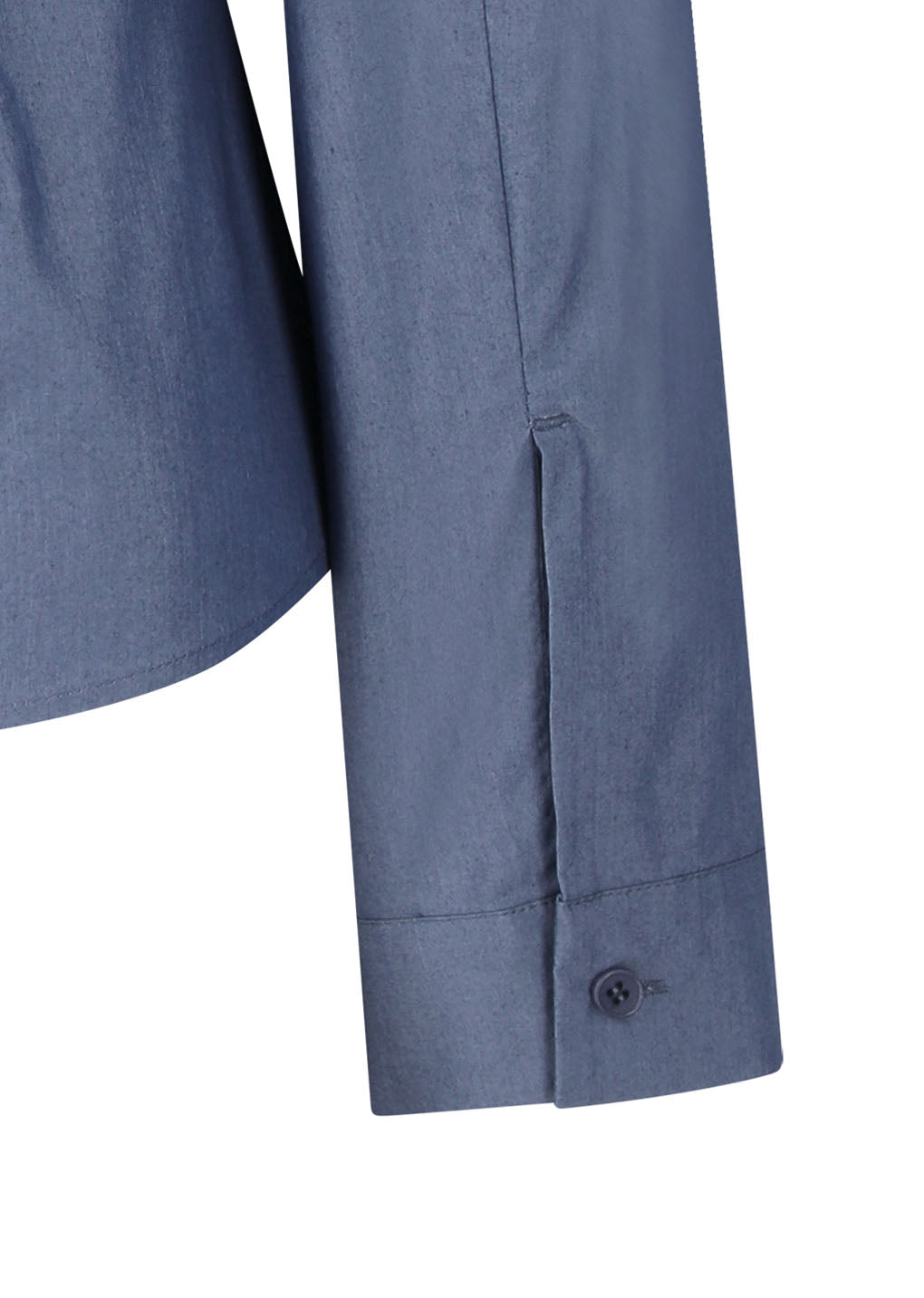 slim shirt, indigo