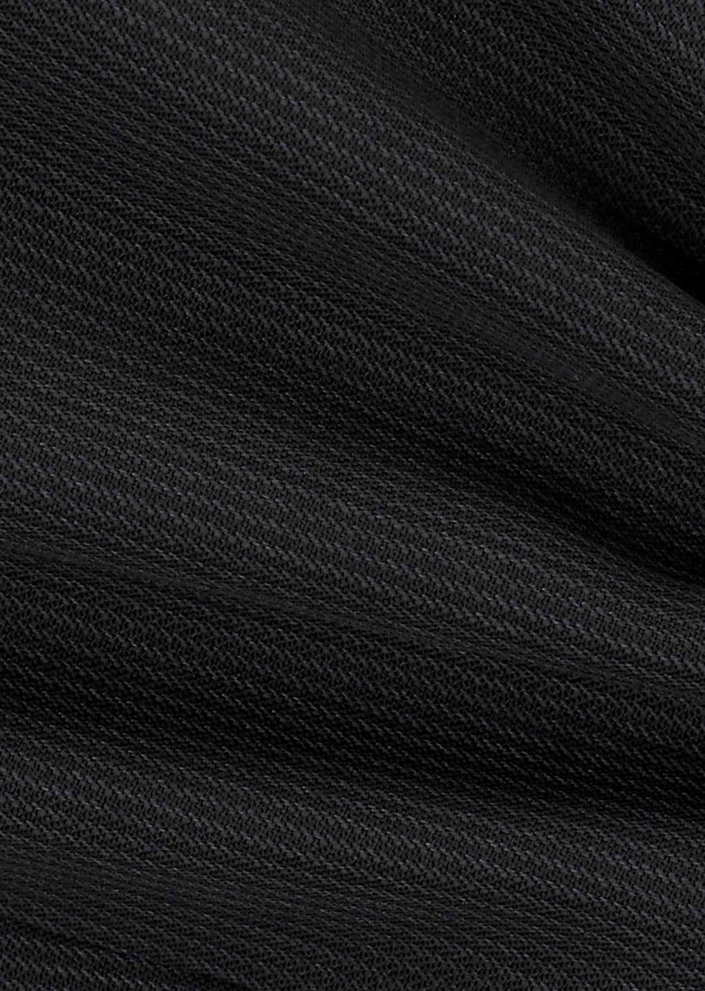 wool stripe martine pants, black