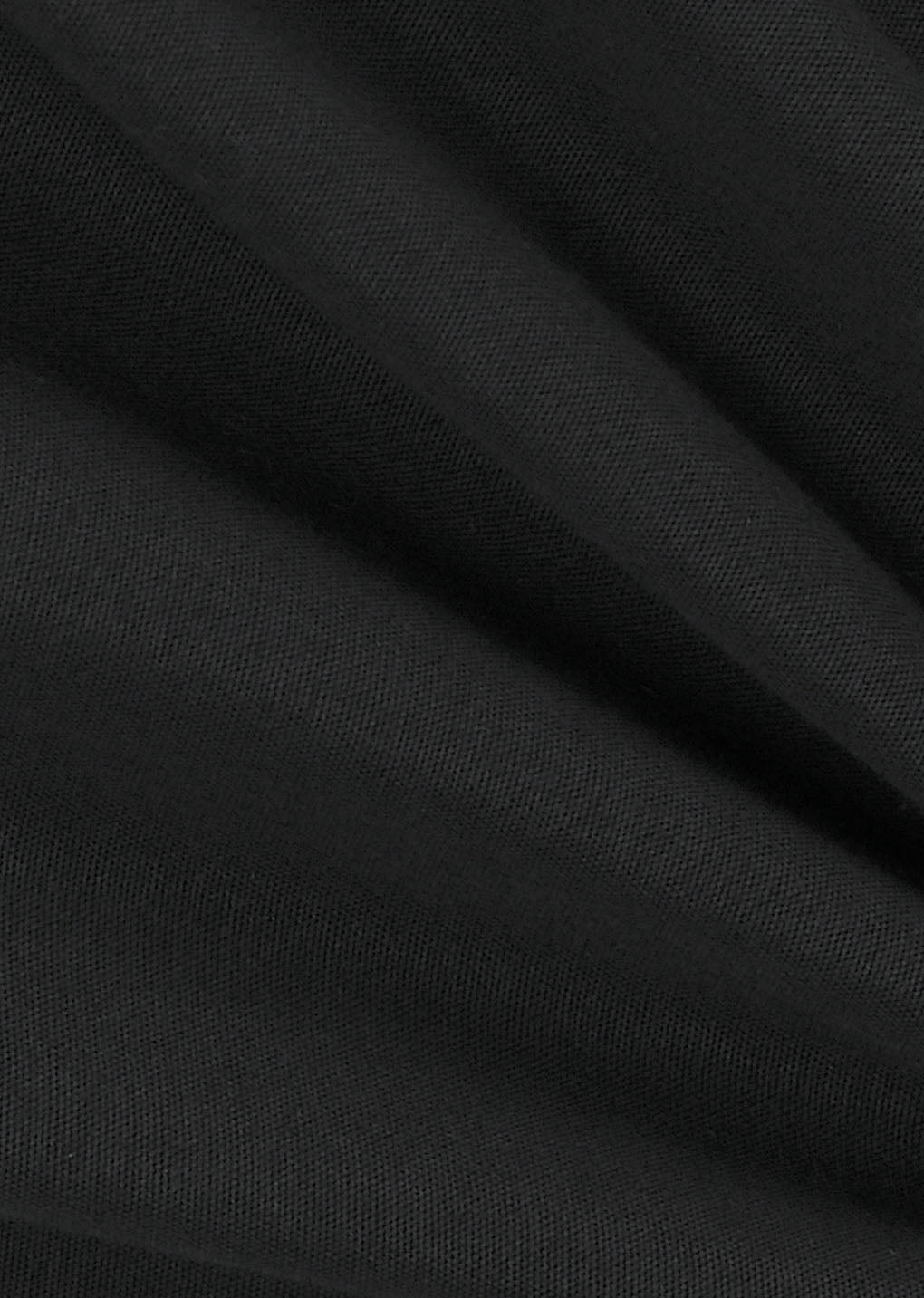 pocket banding pants, black