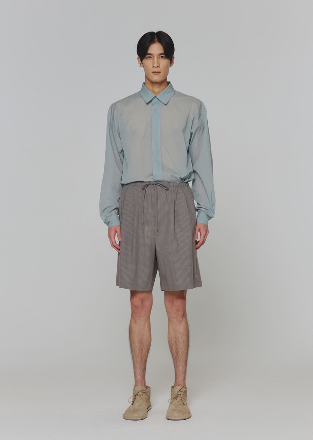 AMOMENTO☆23SS GLOSSY BANDING SHORTS AMOMENTO GLOBAL