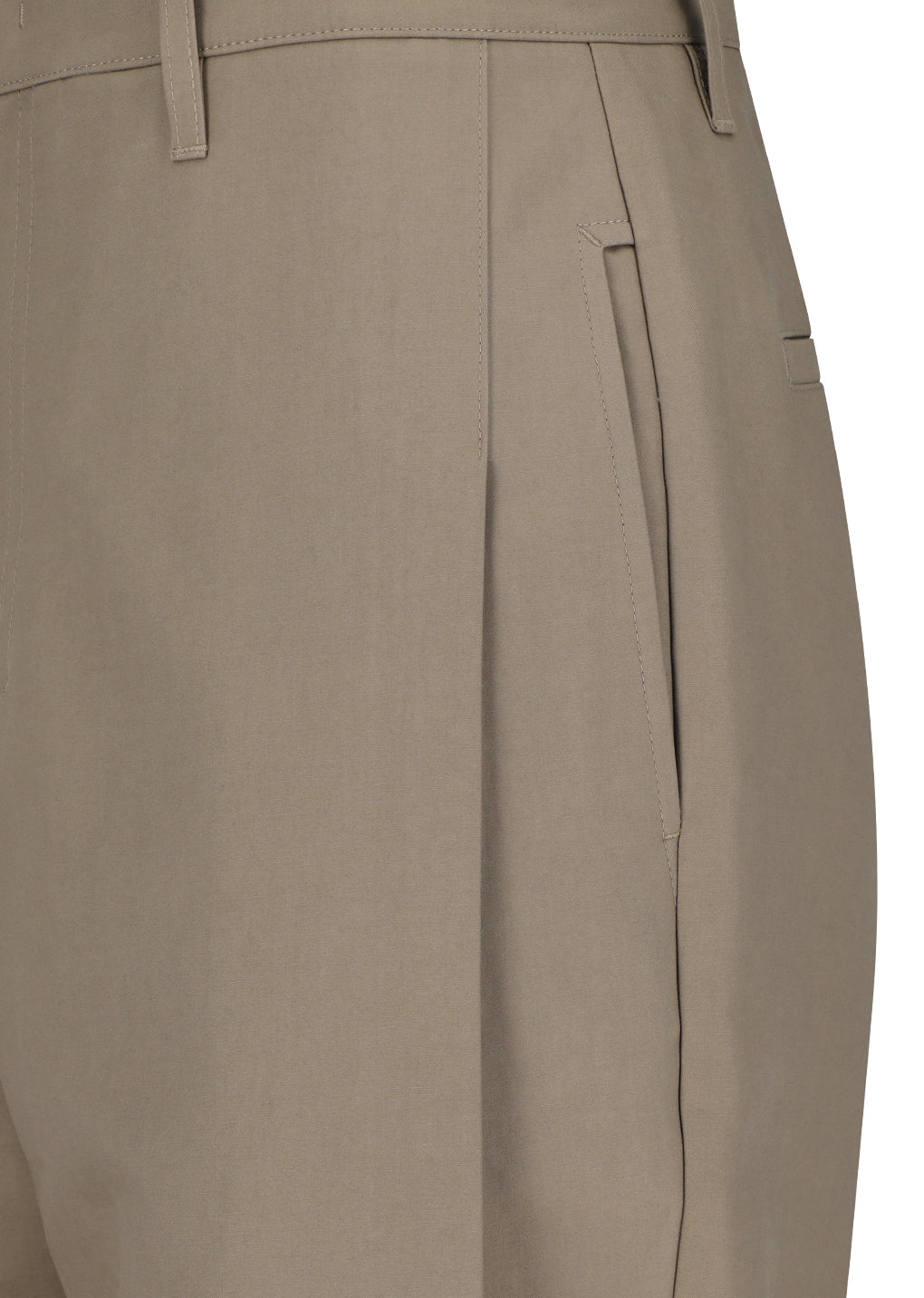 mens snap garconne pants, beige