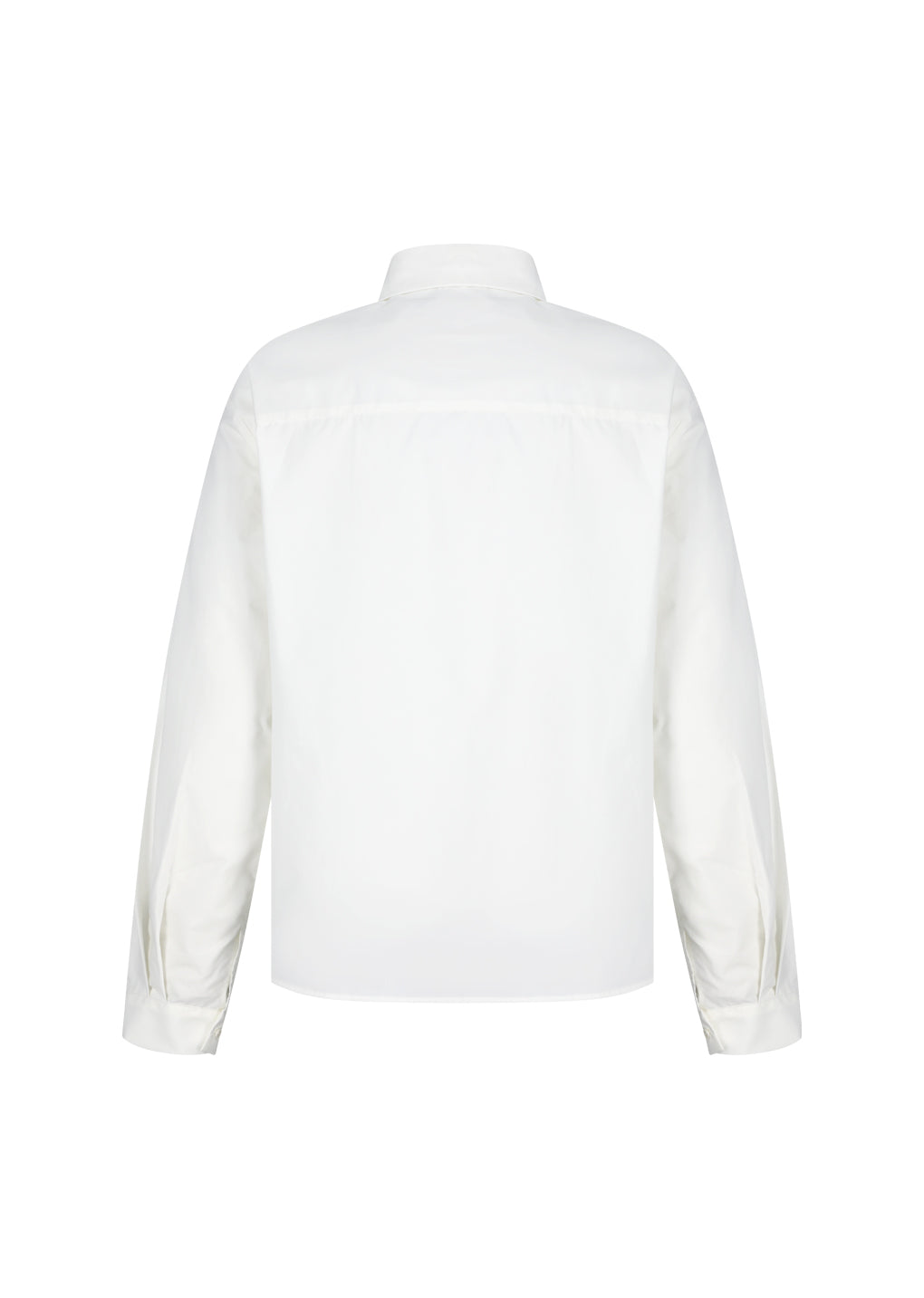 basic pocket shirts, ivory