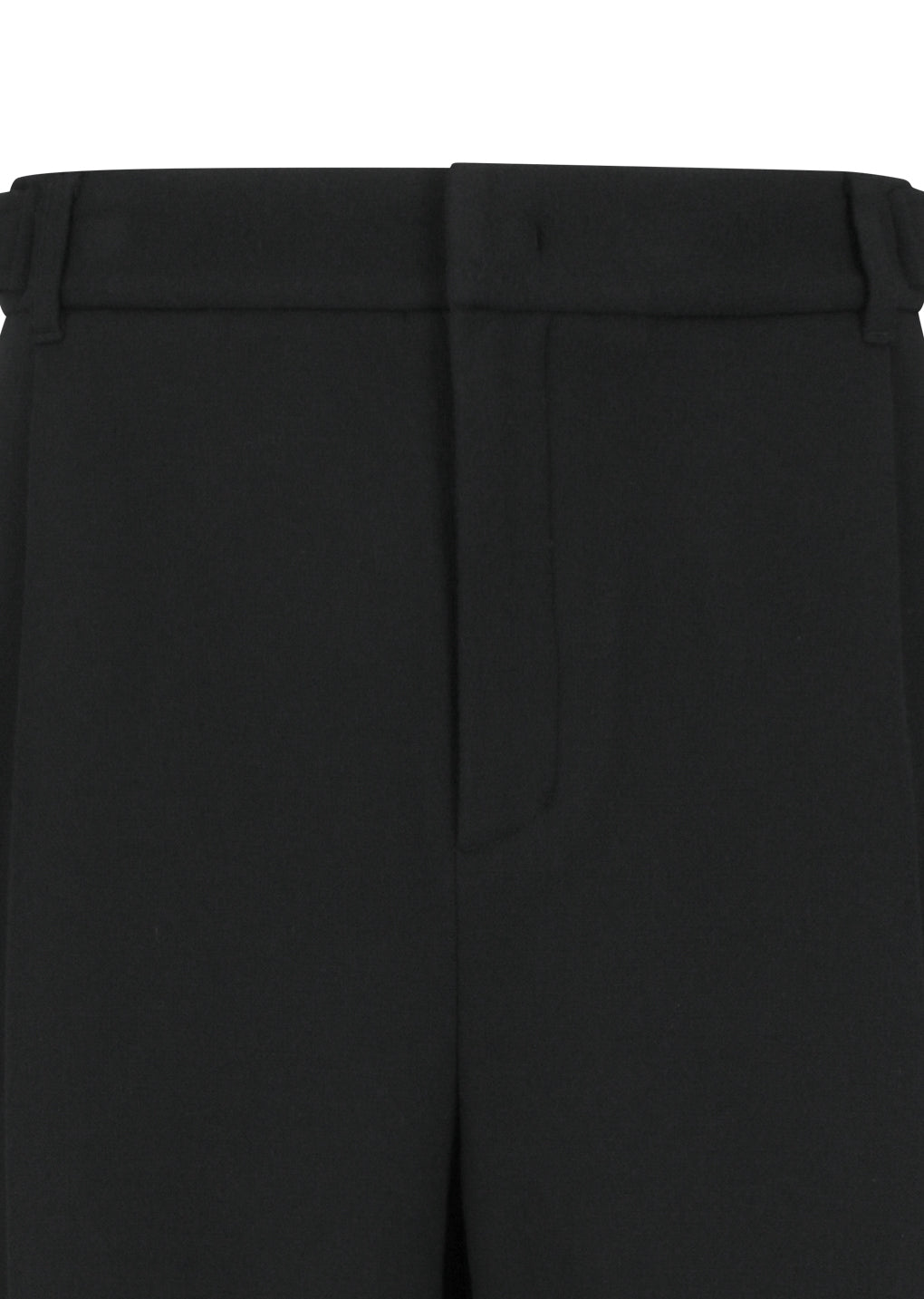 wool martin pants, black