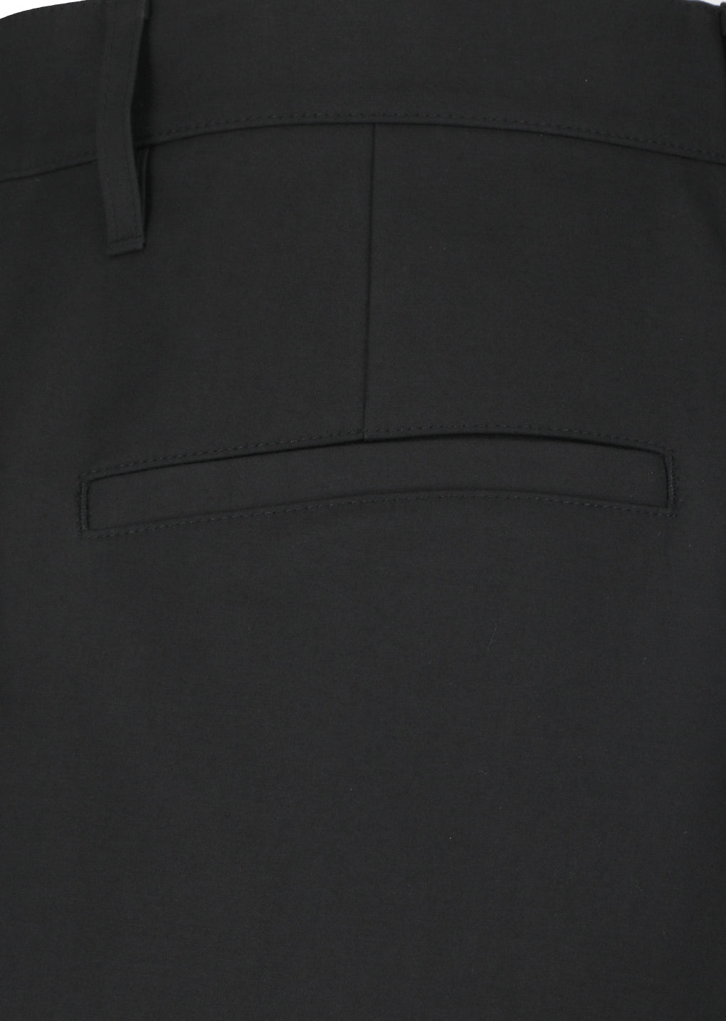 mens snap garconne pants, black