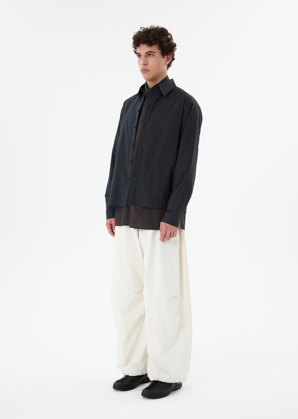 basic pocket shirts, navy