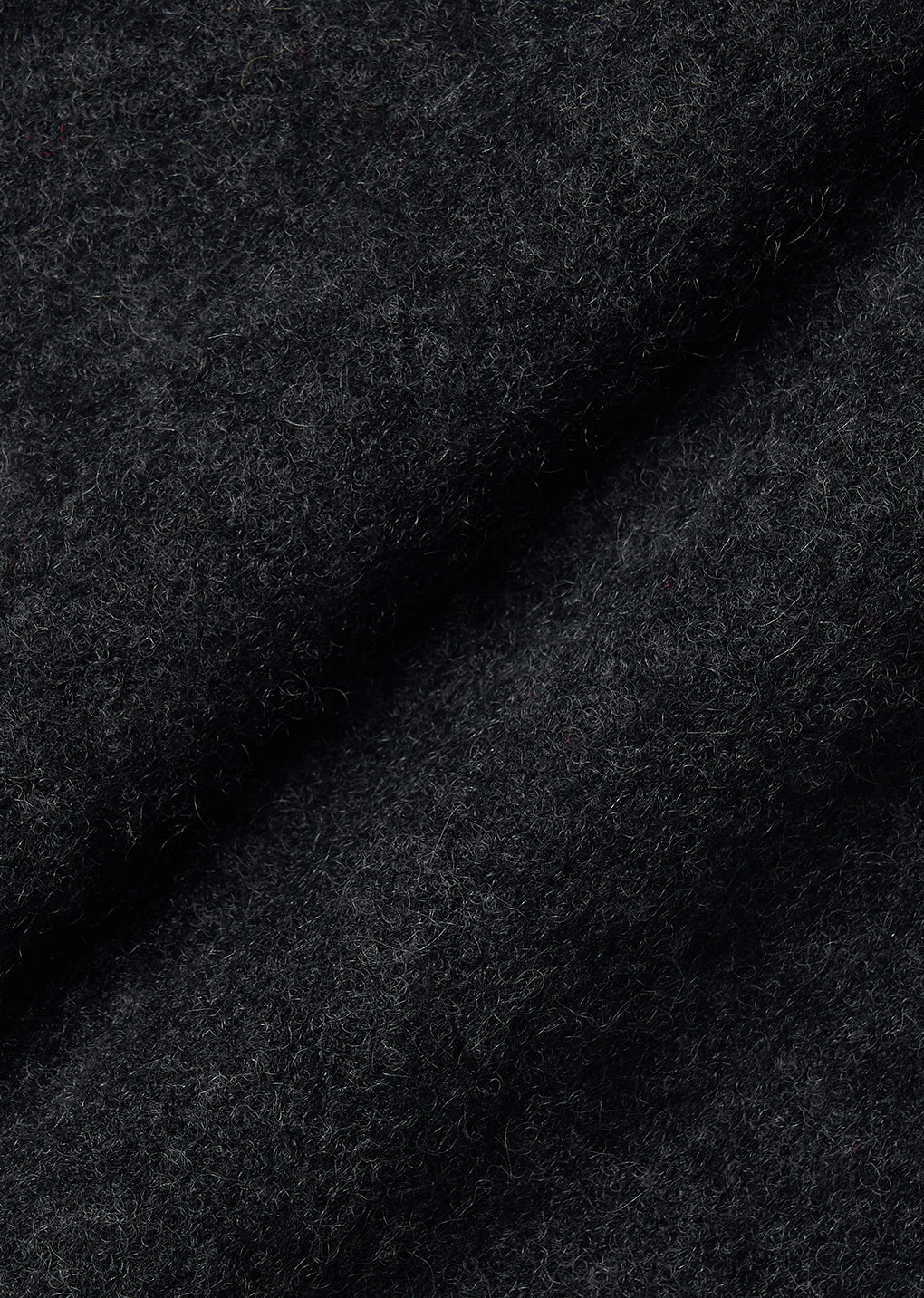 cashmere knit beanie, charcoal