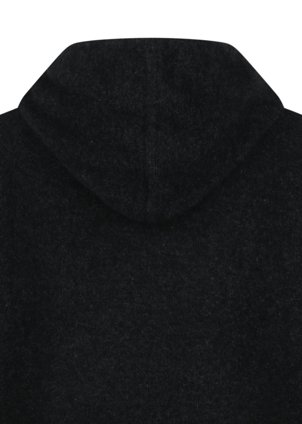 racoon hoodie knit, dark grey