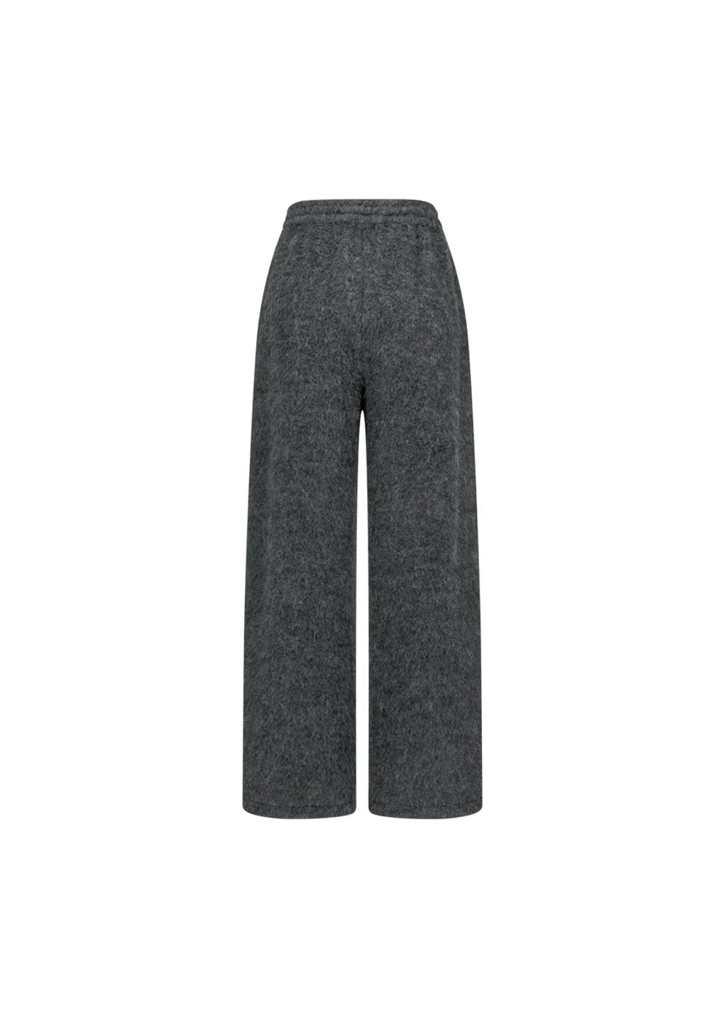alpaca banding pants, charcoal