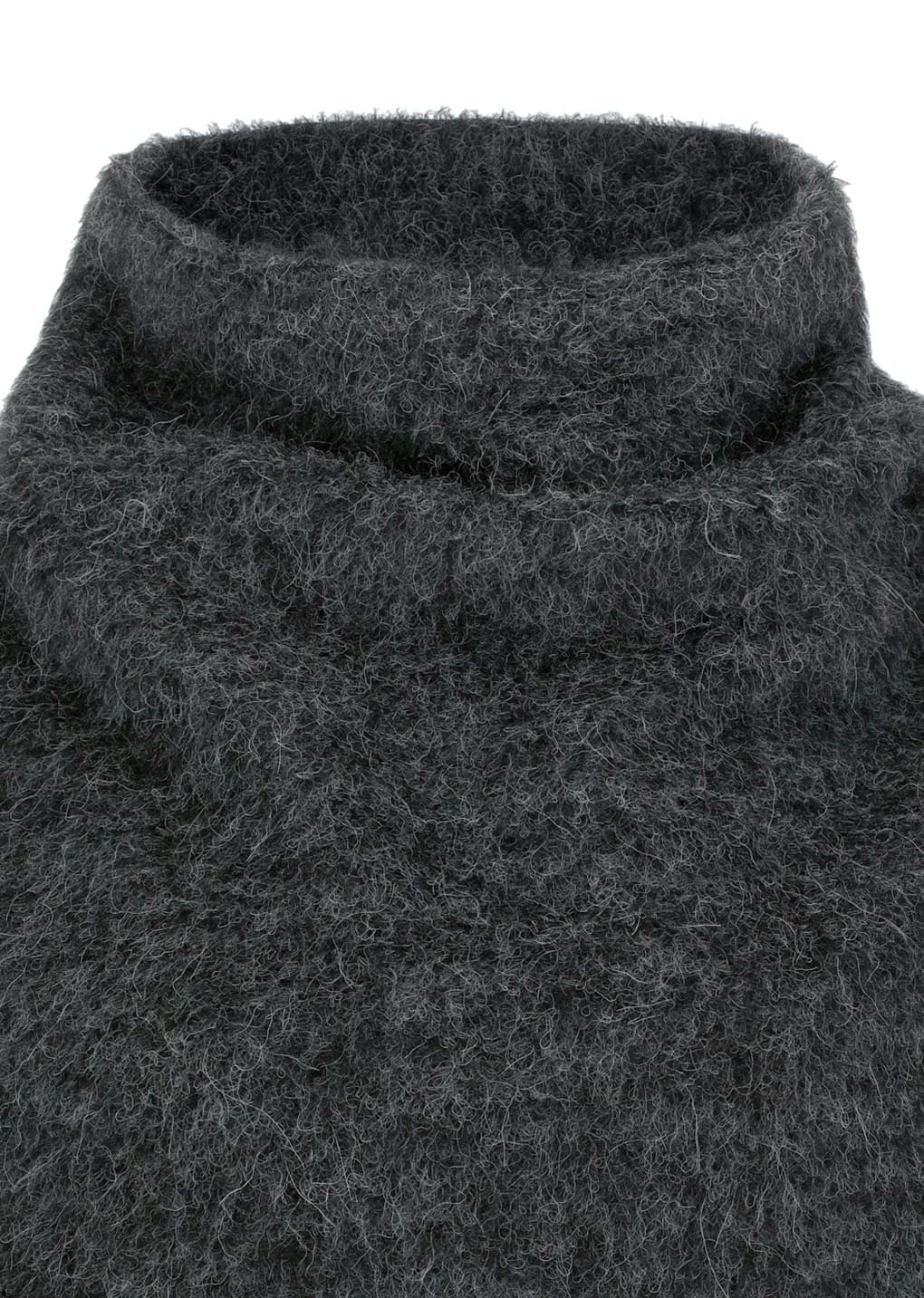 alpaca top, charcoal