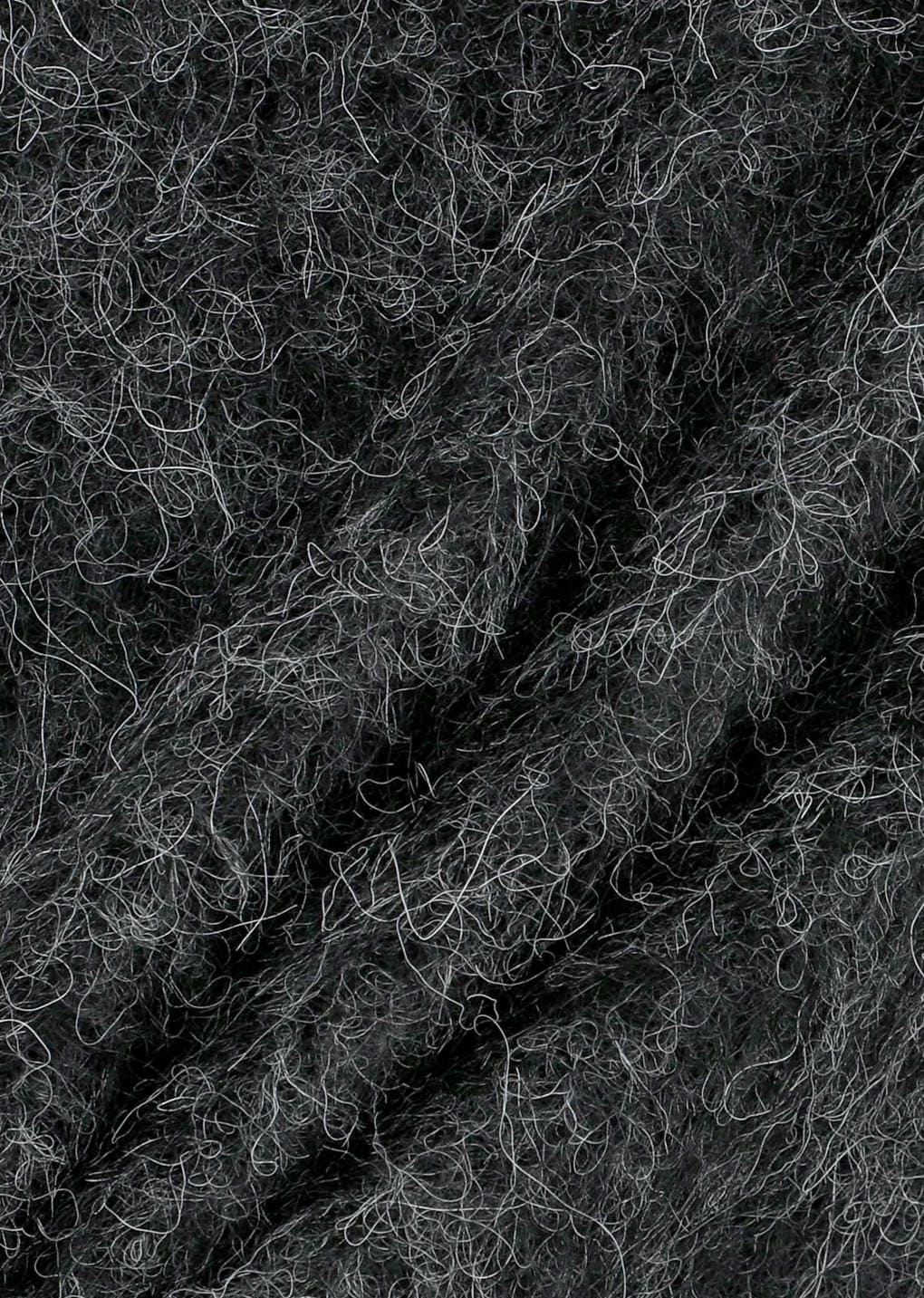 alpaca top, charcoal