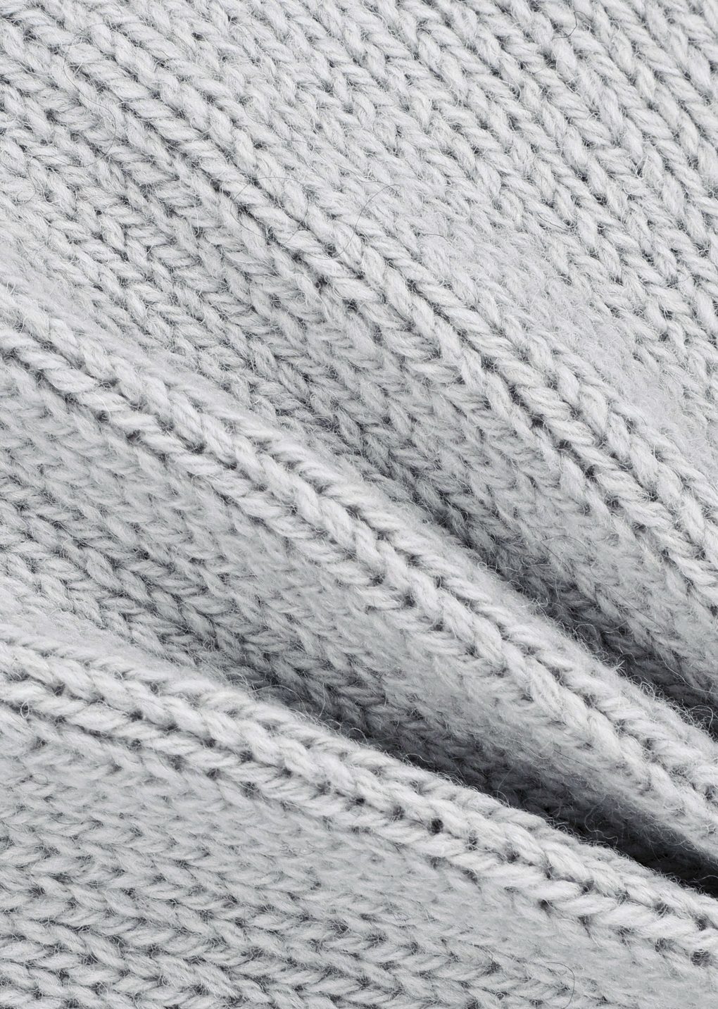 shetland wool rollneck sweater, grey