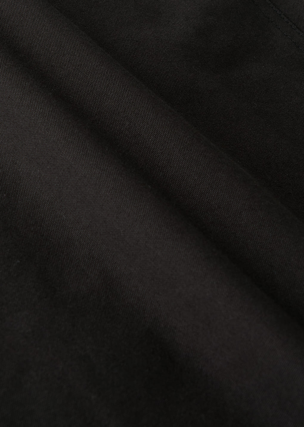 cotton banding pants, black