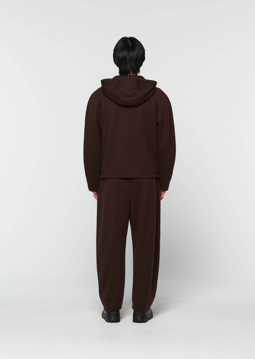 easy wool jumper, brown