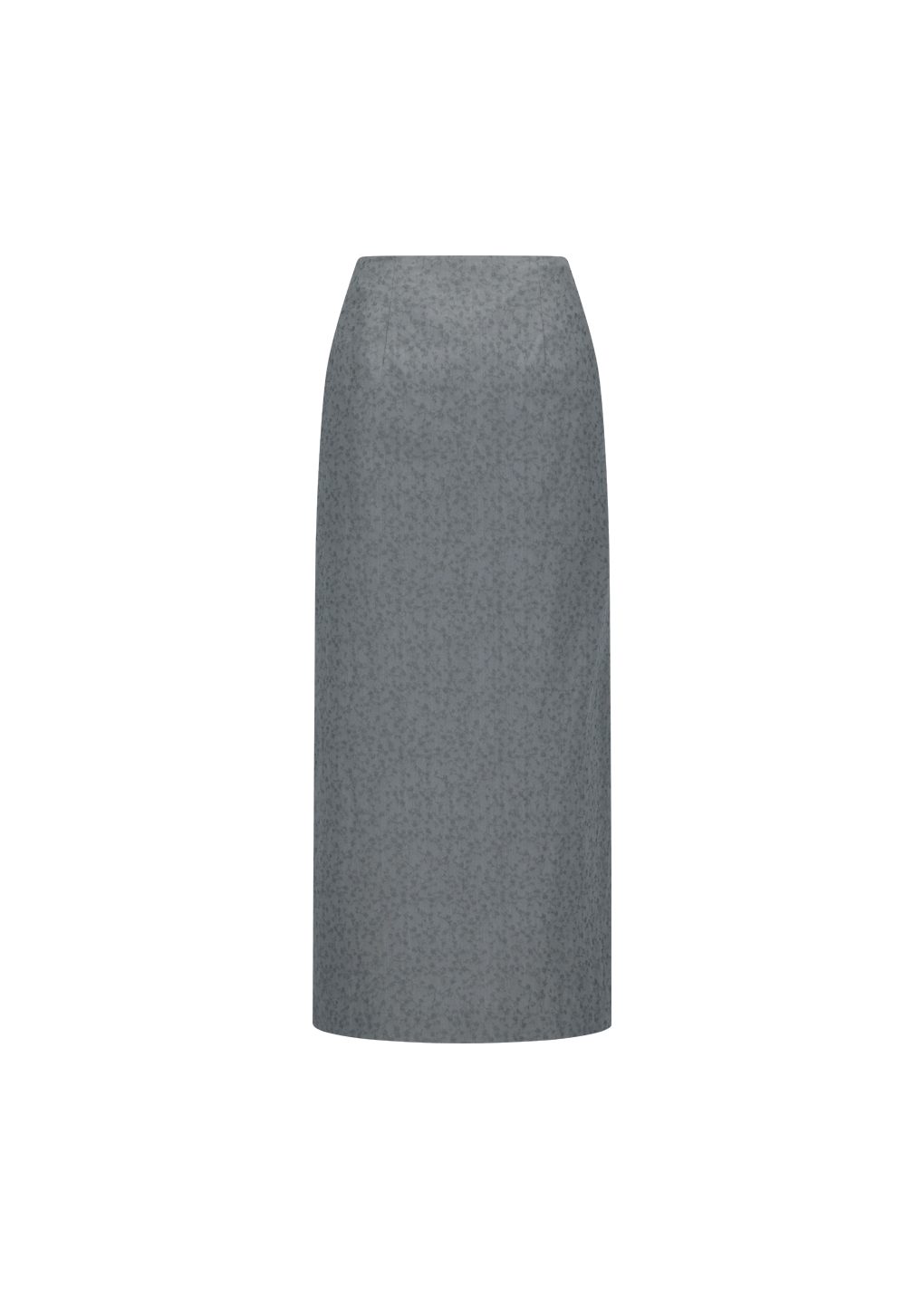 floral pencil skirt, grey