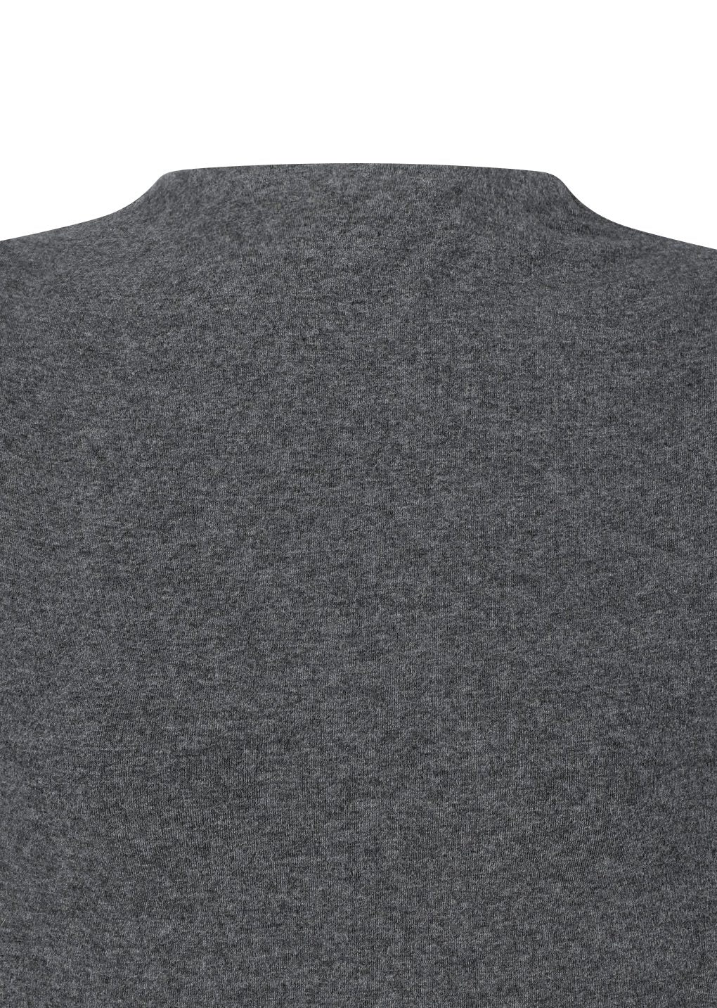 jersey padded mock neck top, charcoal