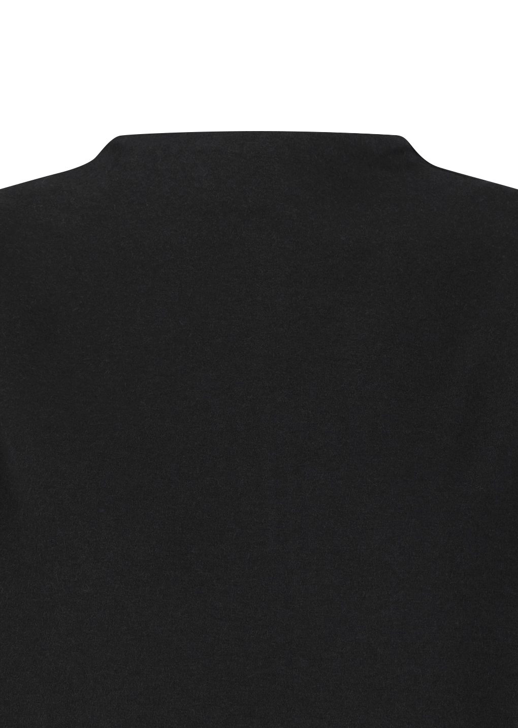 jersey padded mini dress, black
