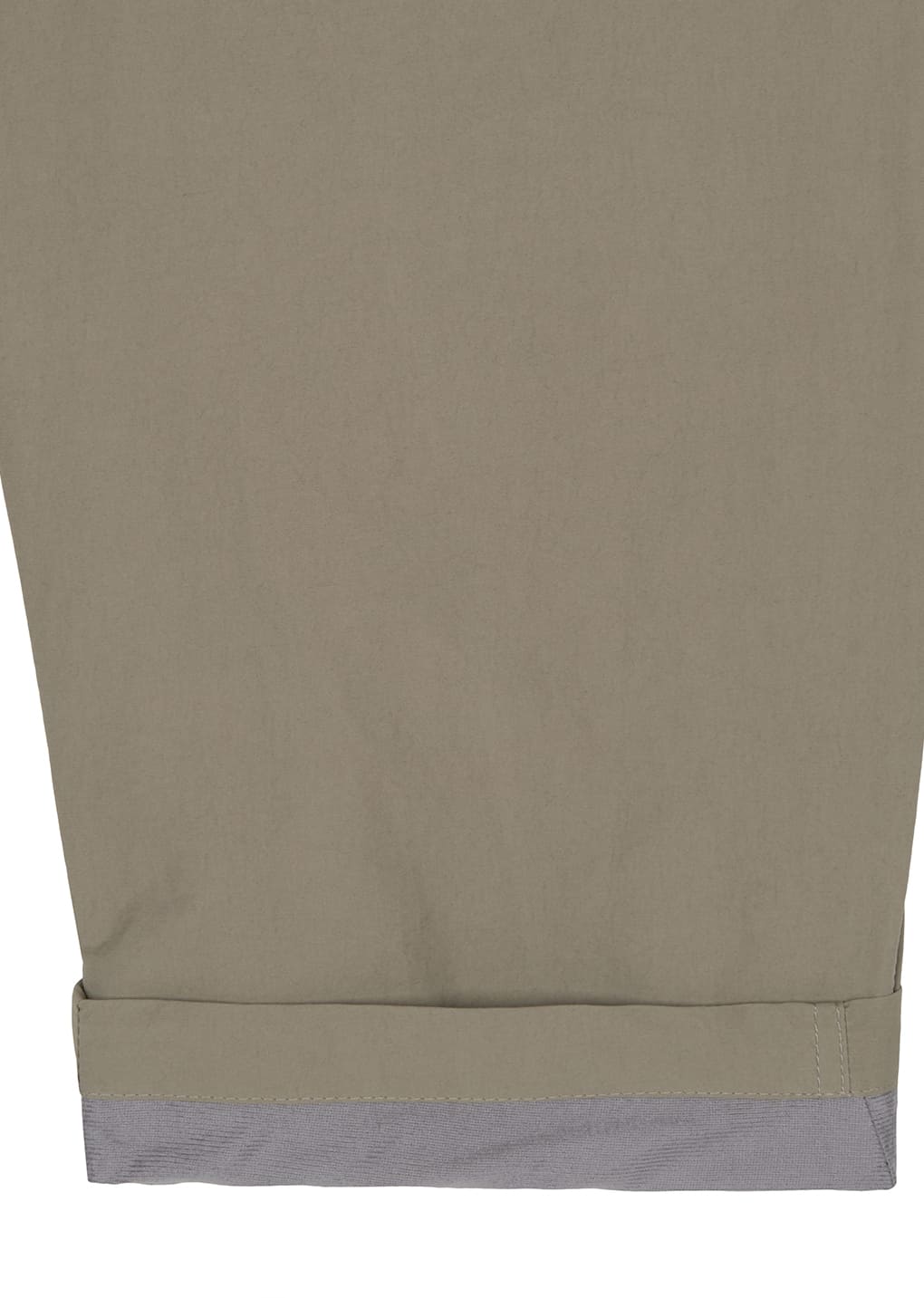 drawstring curved pants, khaki