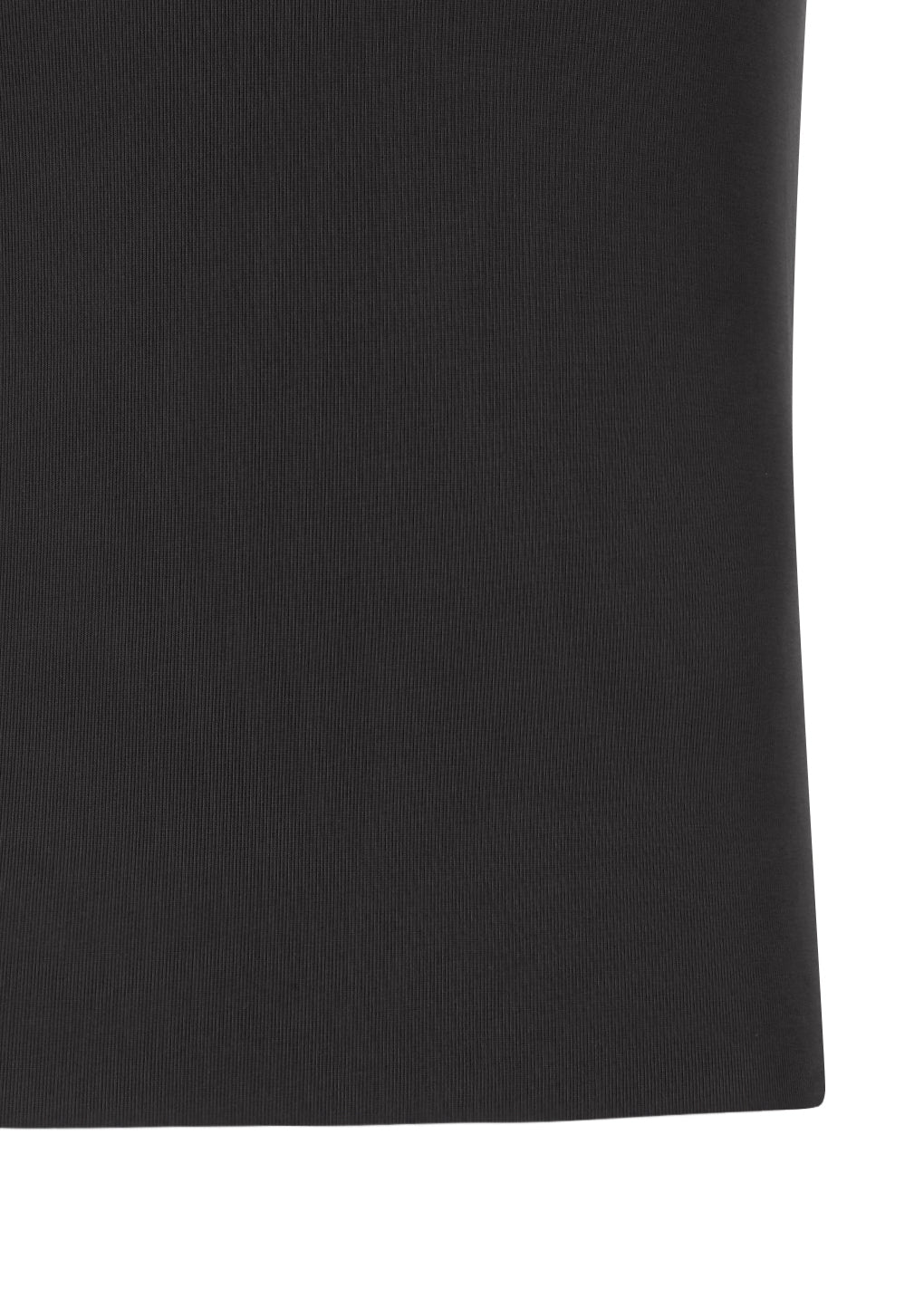 round neck sleeveless top, charcoal