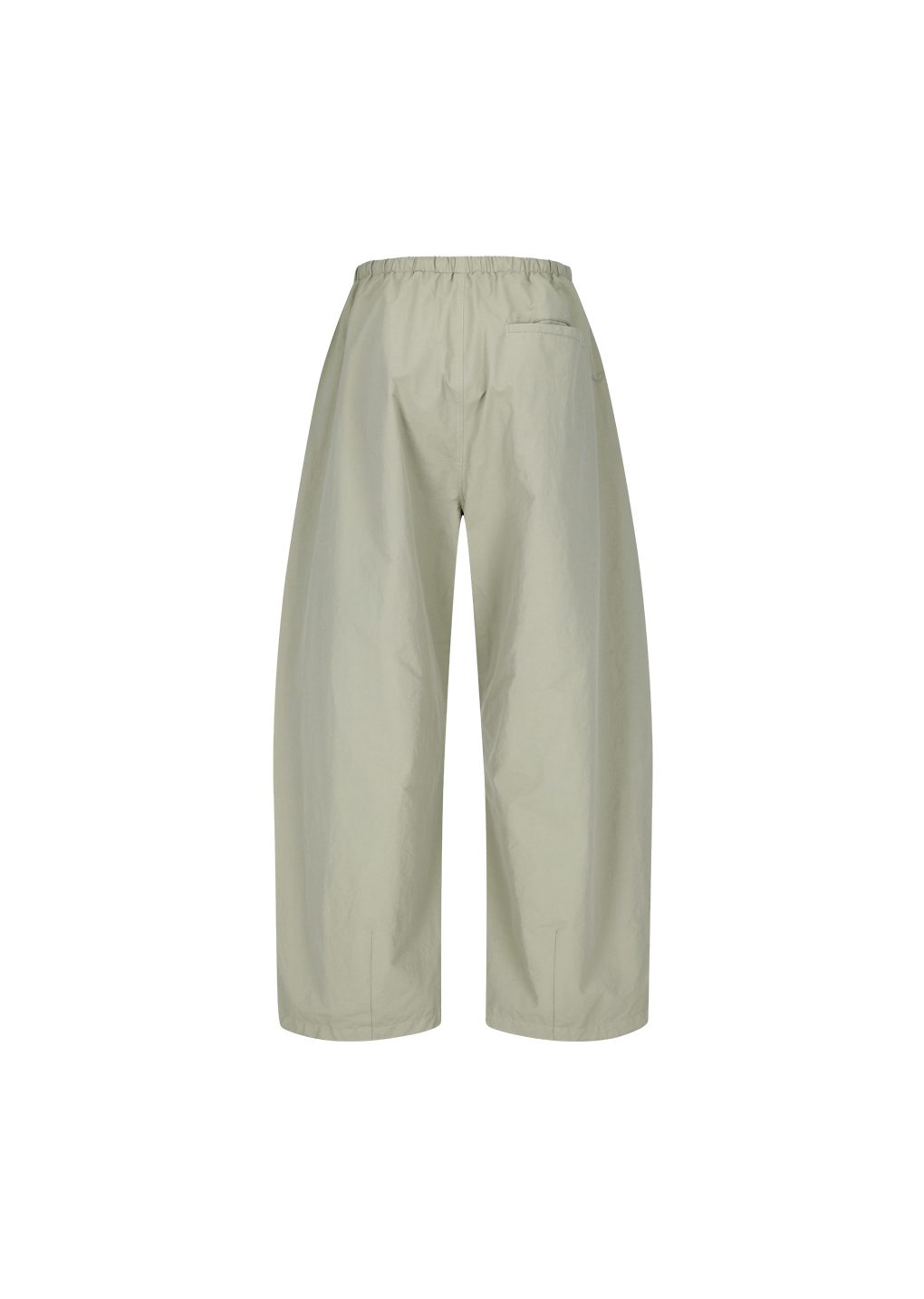 drawstring wide fatigue pants, khaki