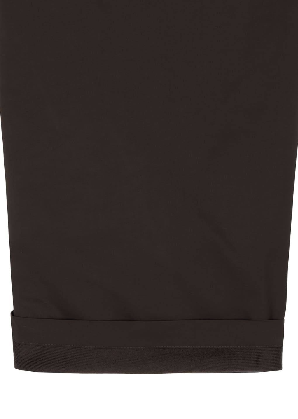 two tuck balloon pants, dark brown