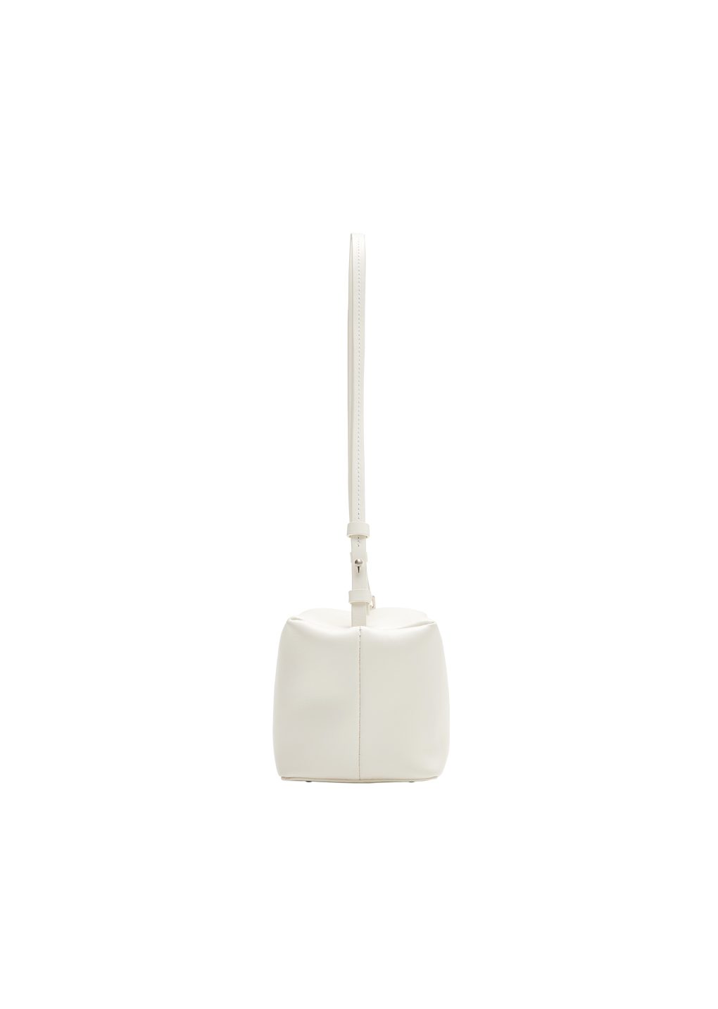 mini cubo bag, white