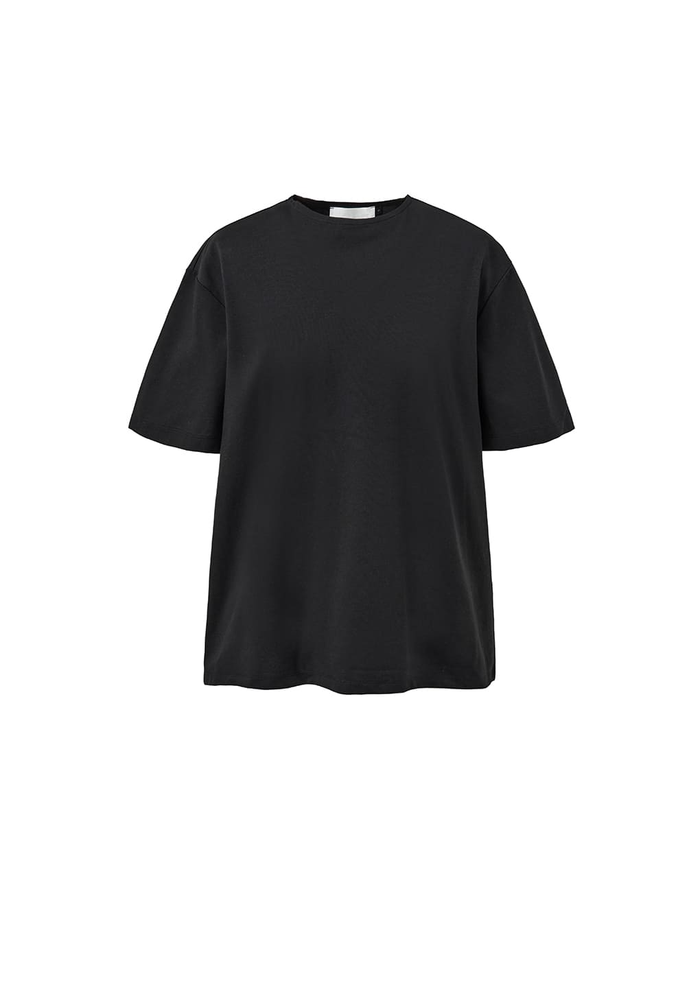 boat neck t-shirts, black