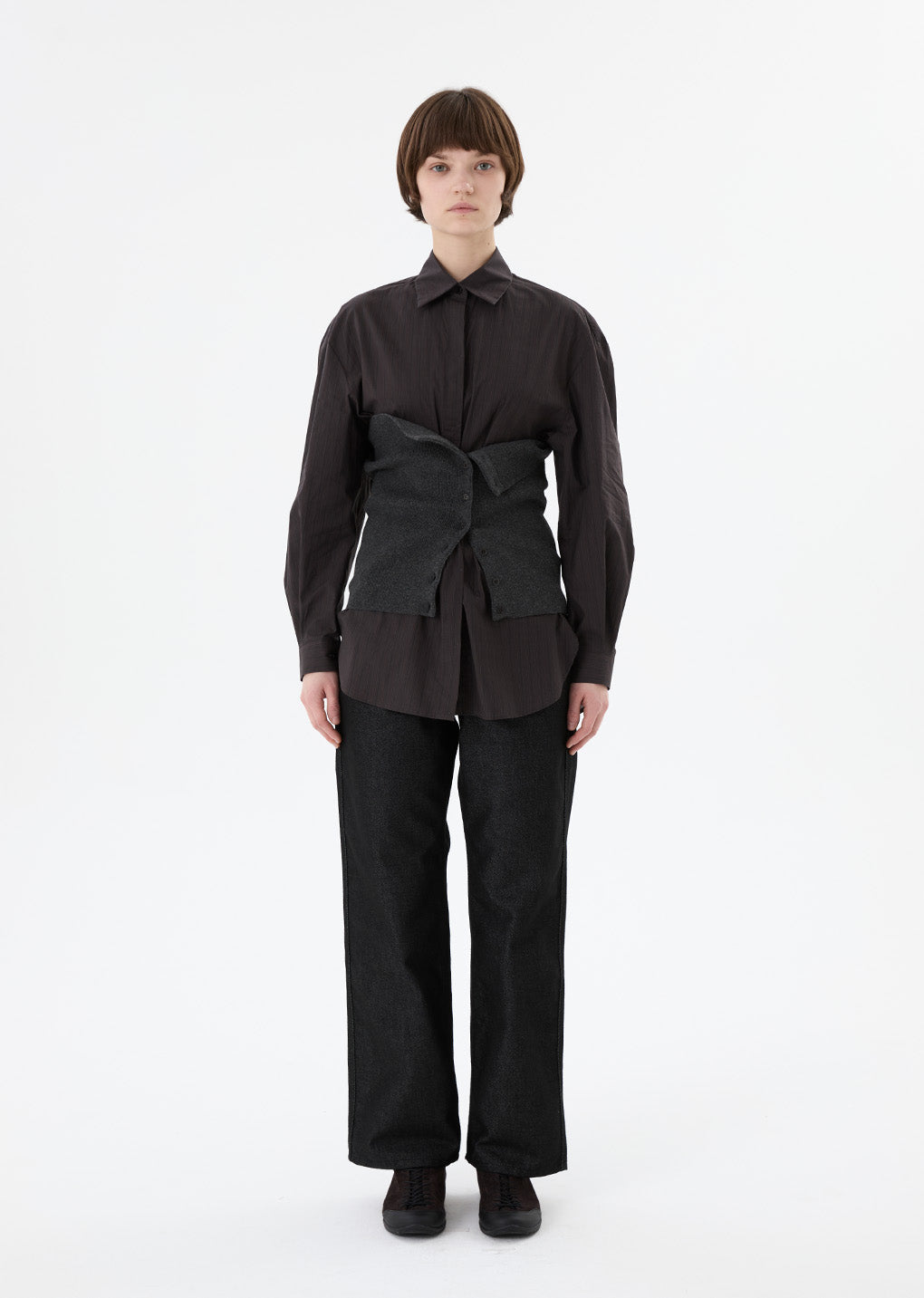color indigo denim, black