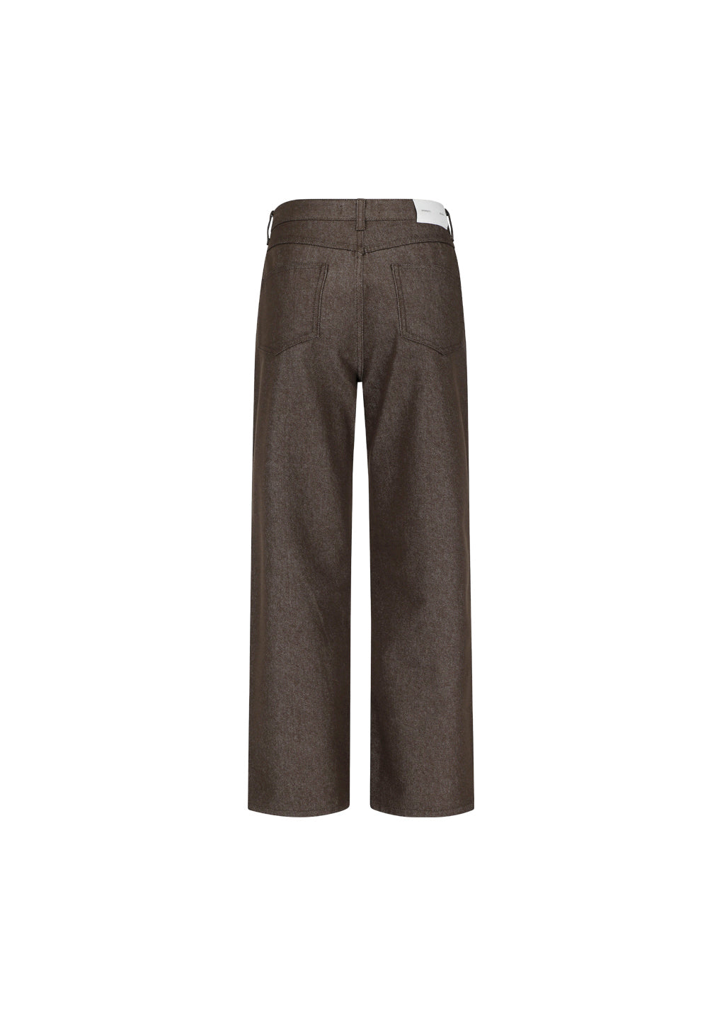 color indigo denim, brown