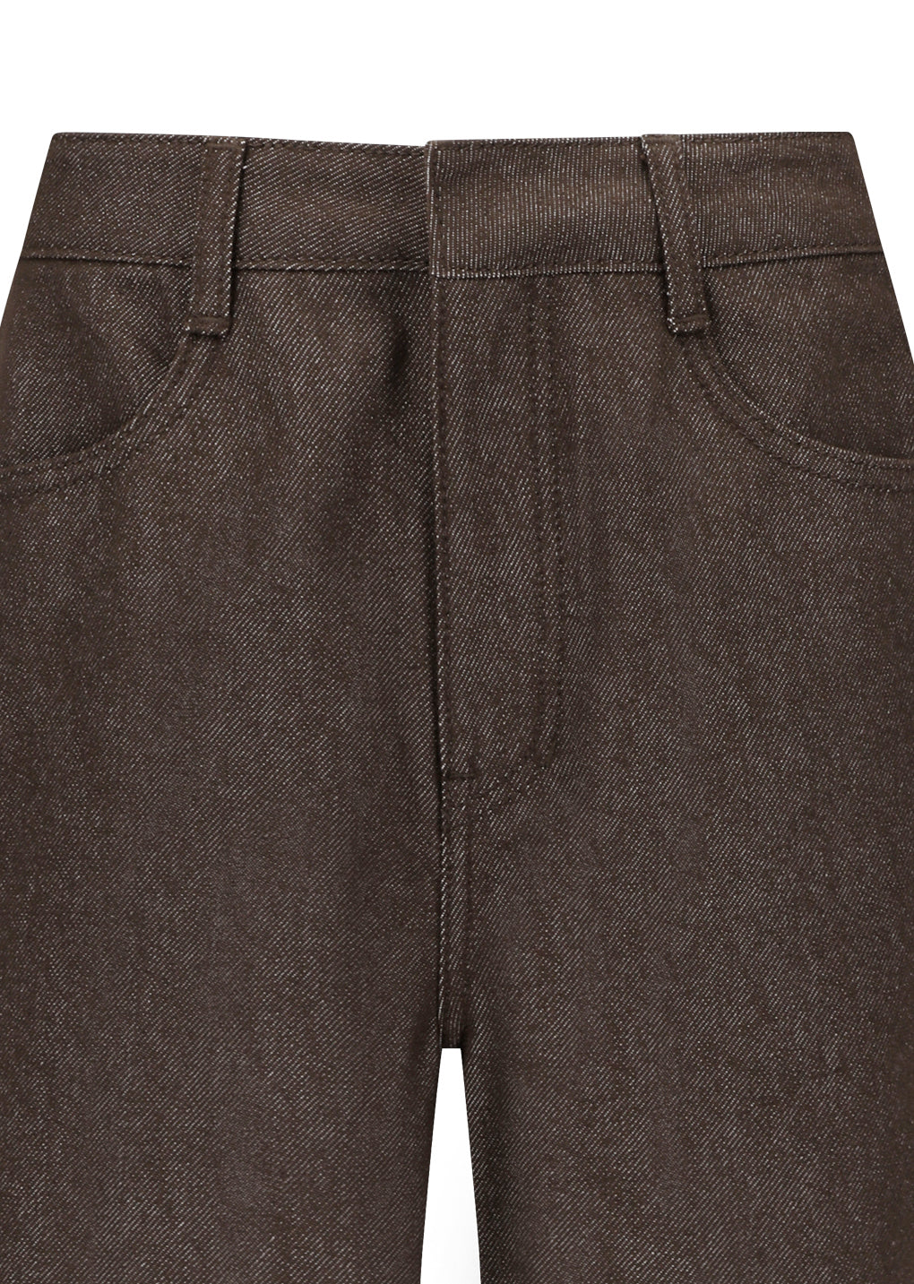 color indigo denim, brown