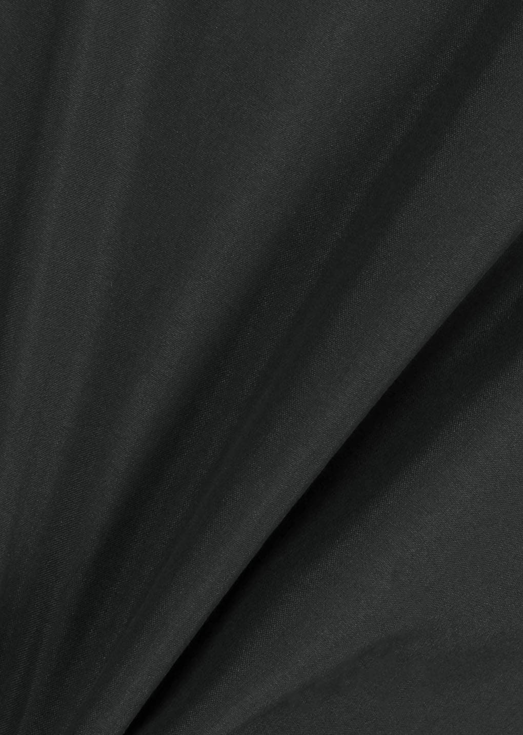 cropped down puffer, black